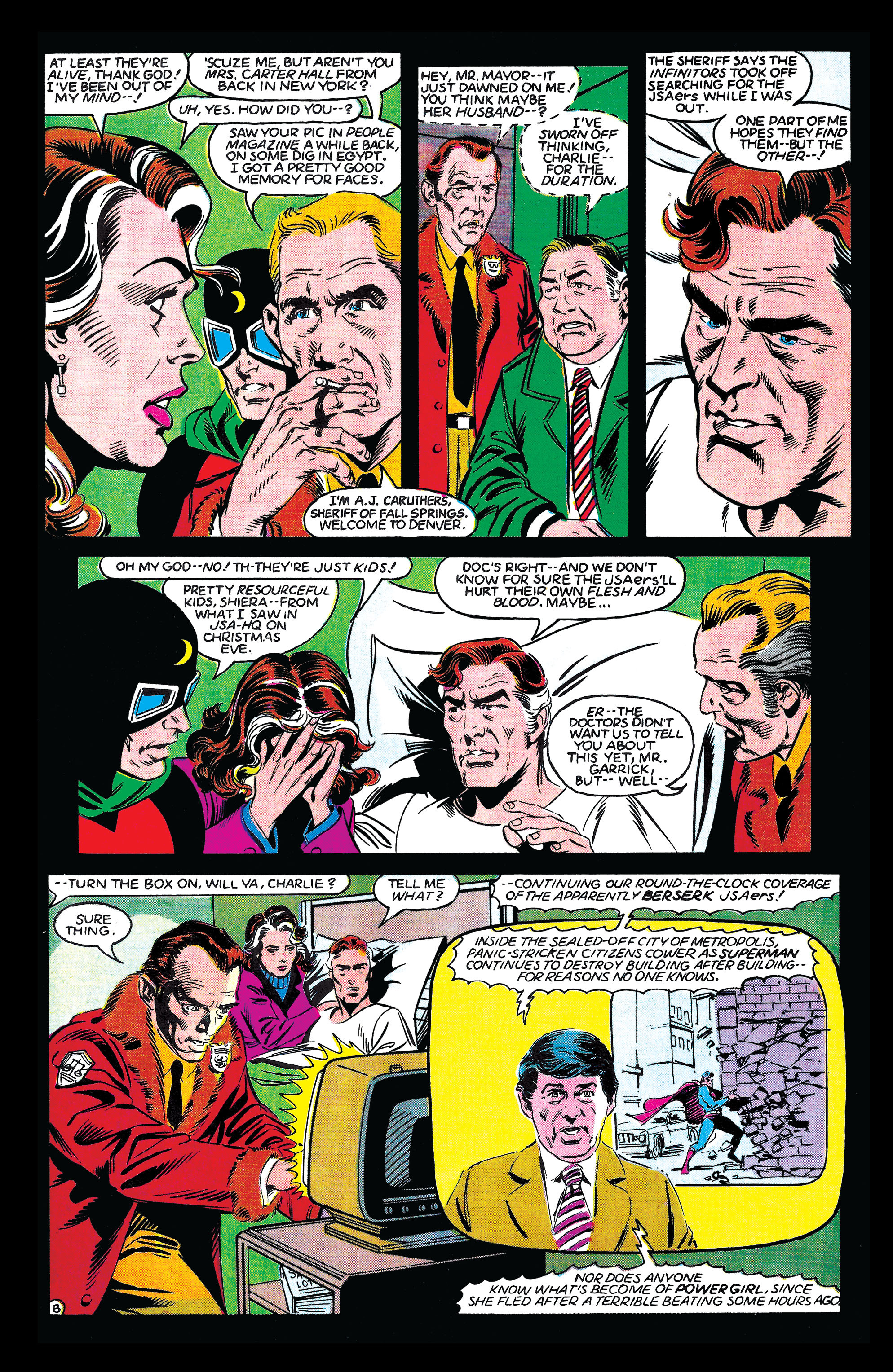 Read online Infinity Inc. (1984) comic -  Issue #8 - 8