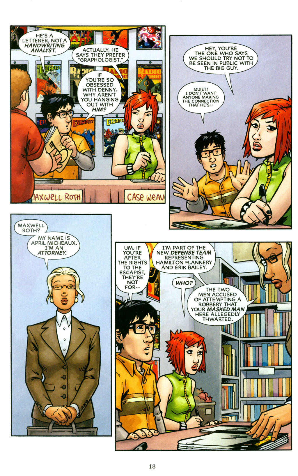 Read online The Escapists comic -  Issue #4 - 21