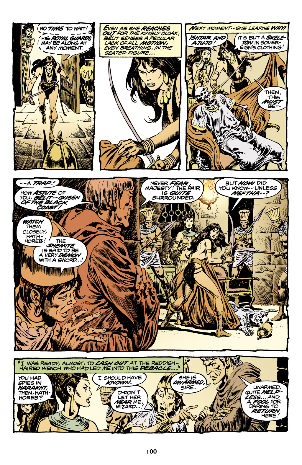 Read online The Chronicles of Conan comic -  Issue # TPB 11 (Part 1) - 100