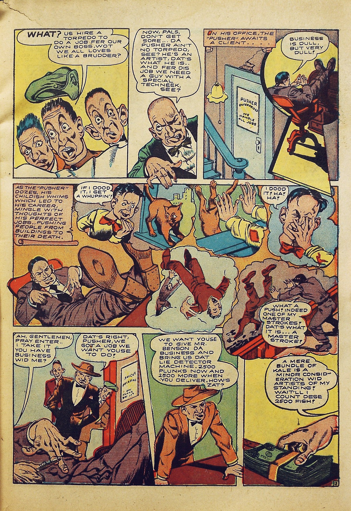 Read online Bomber Comics comic -  Issue #1 - 5