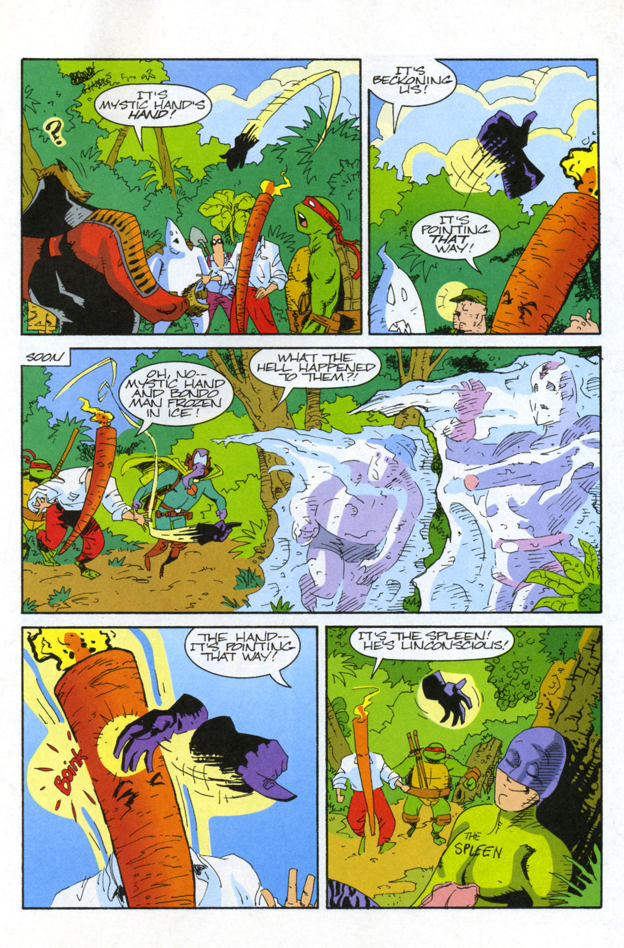 Teenage Mutant Ninja Turtles/Flaming Carrot Crossover Issue #4 #4 - English 19
