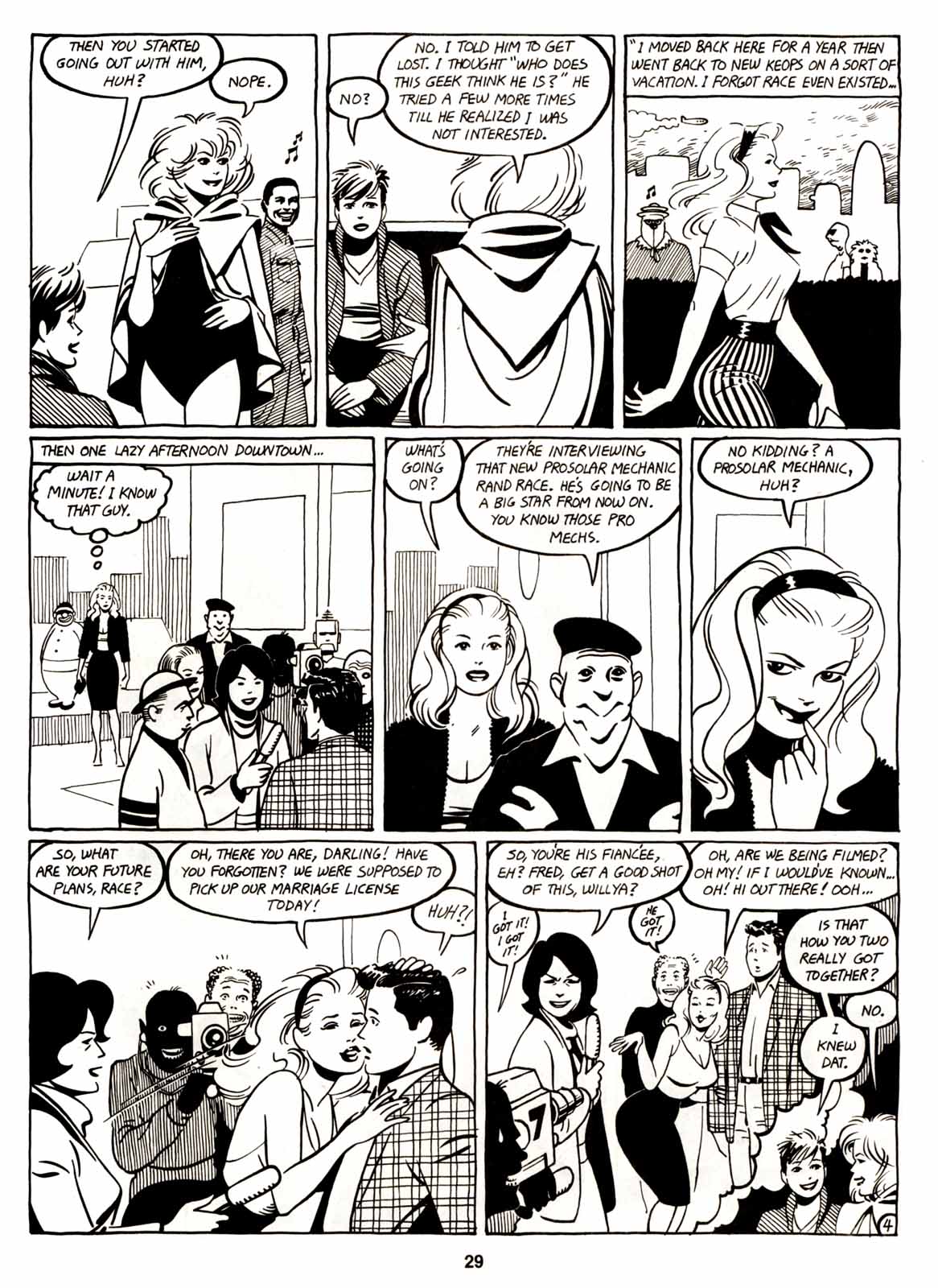 Read online Love and Rockets (1982) comic -  Issue #6 - 31