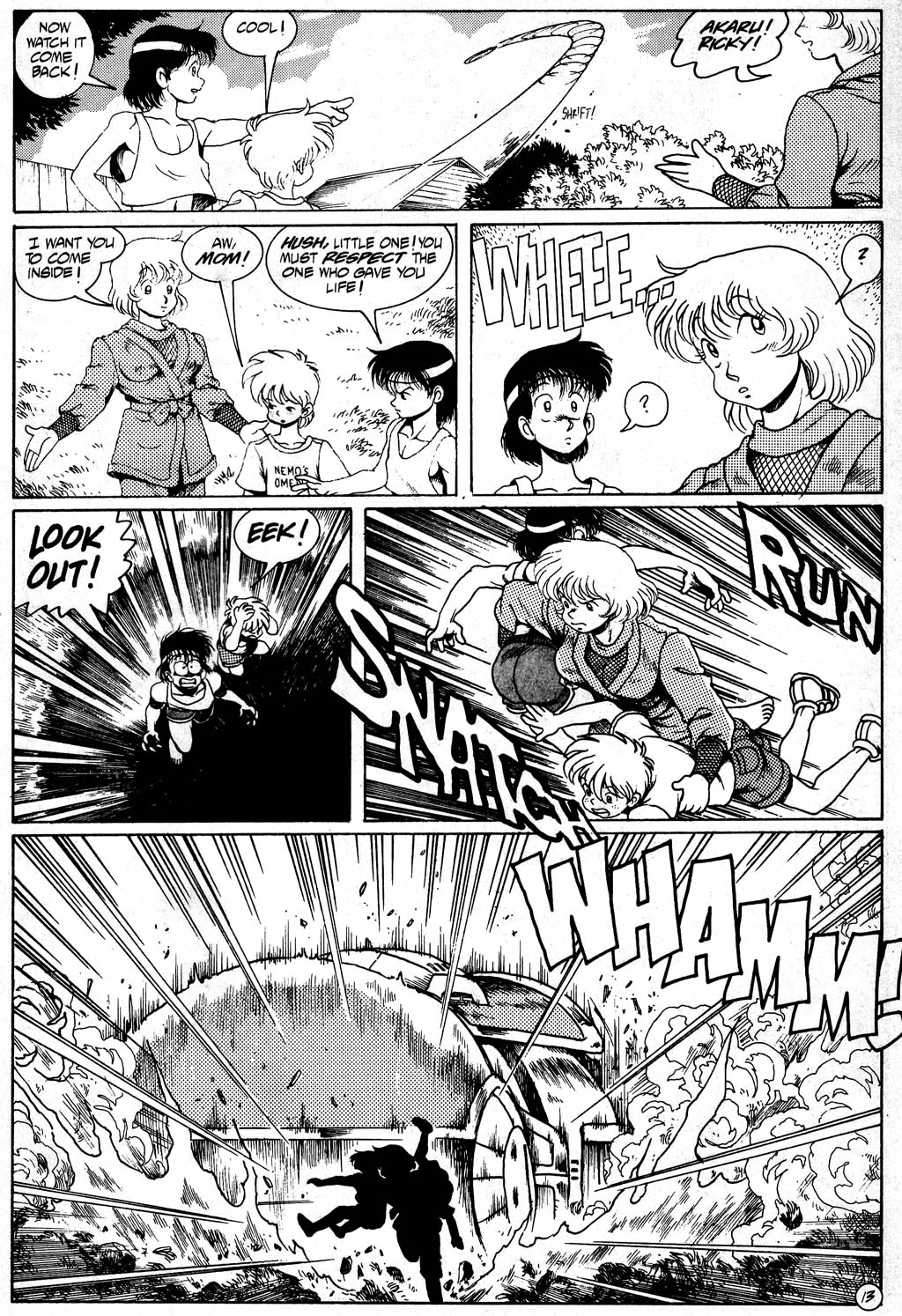 Read online Ninja High School (1986) comic -  Issue #35 - 15