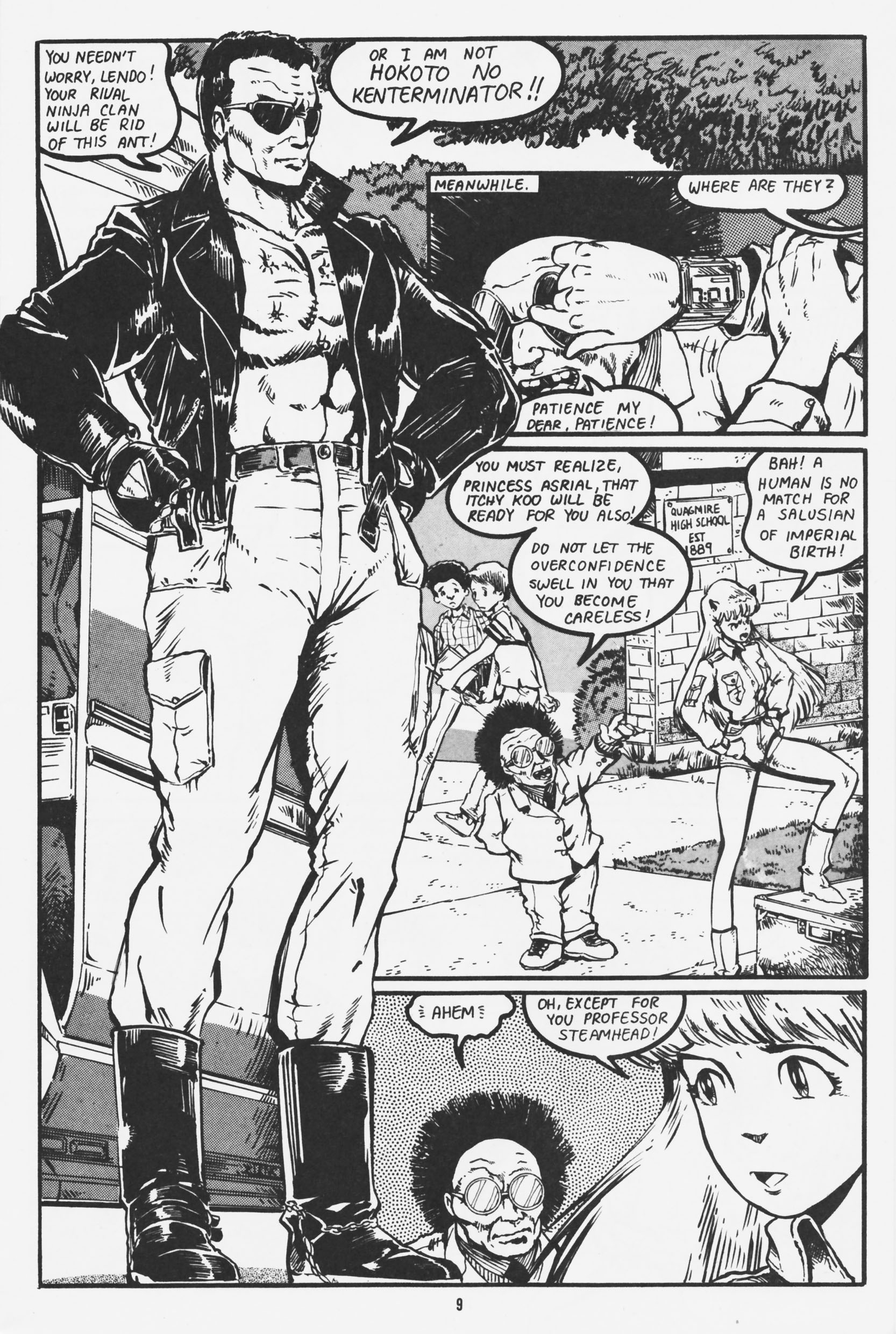 Read online Ninja High School (1986) comic -  Issue #2 - 11