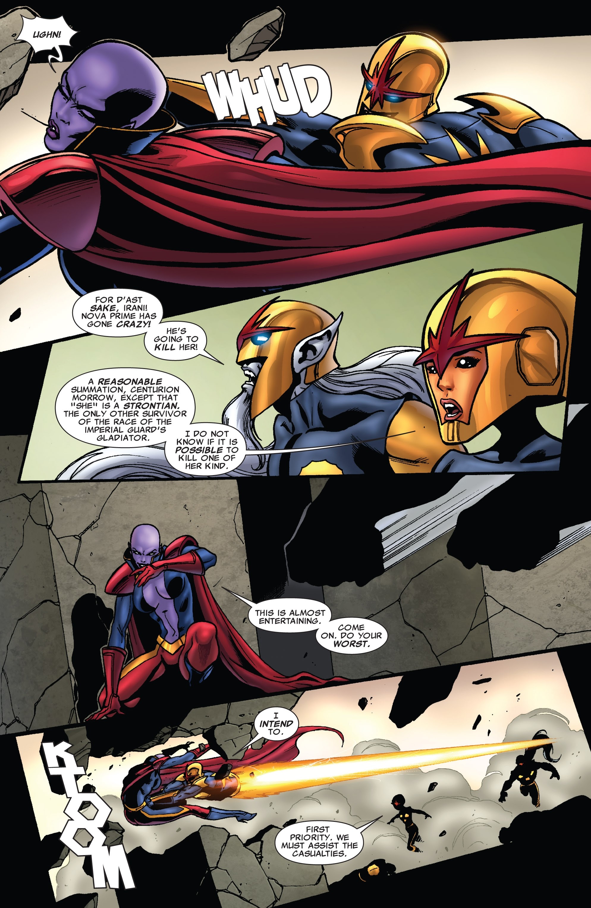 Read online Nova (2007) comic -  Issue #28 - 4