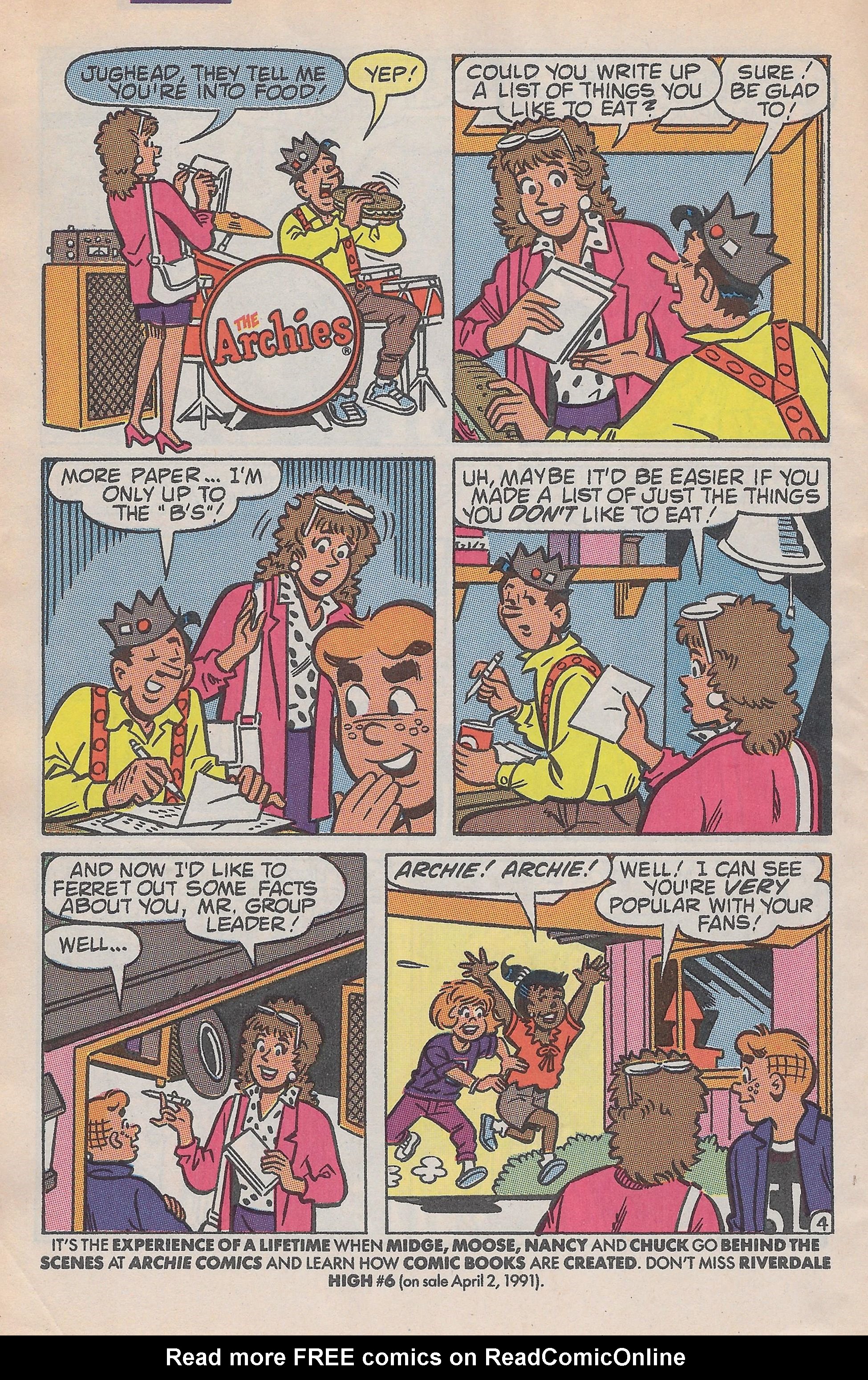 Read online Everything's Archie comic -  Issue #155 - 6