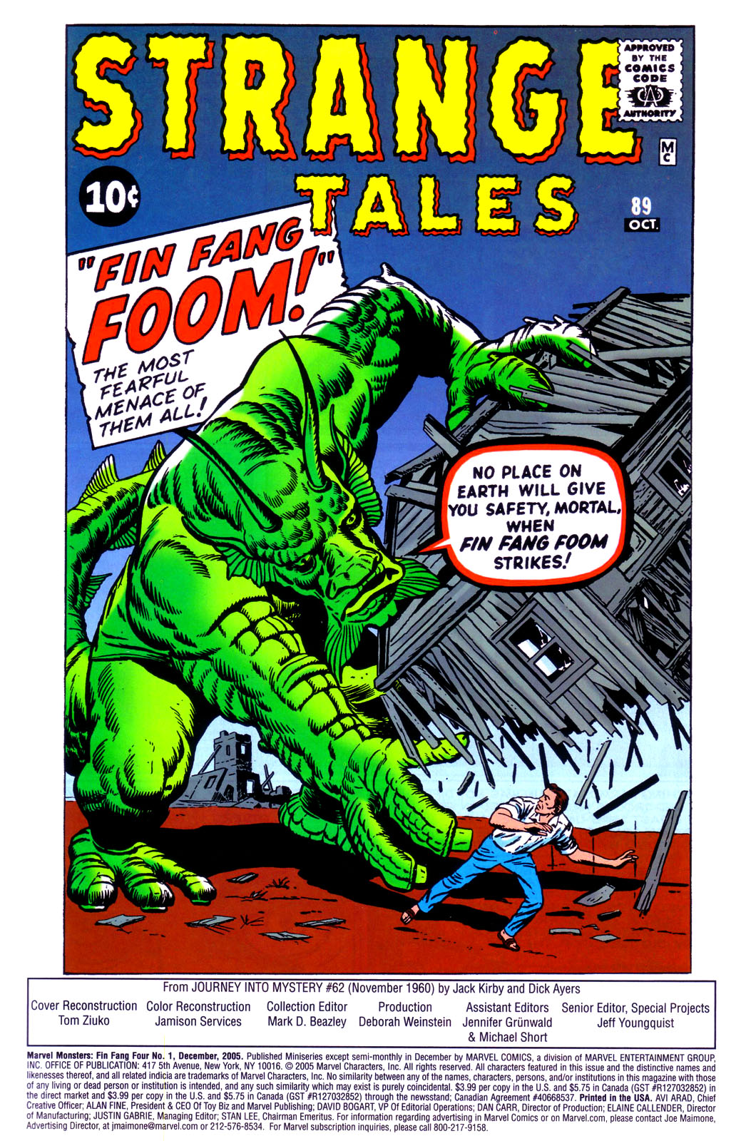 Read online Marvel Monsters: Fin Fang Four comic -  Issue # Full - 44