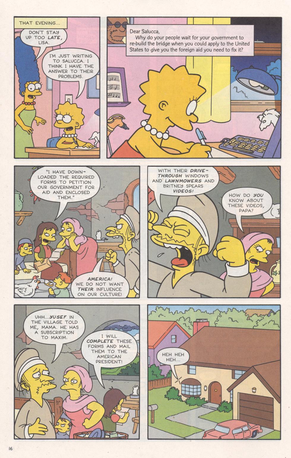 Read online Simpsons Comics comic -  Issue #96 - 17