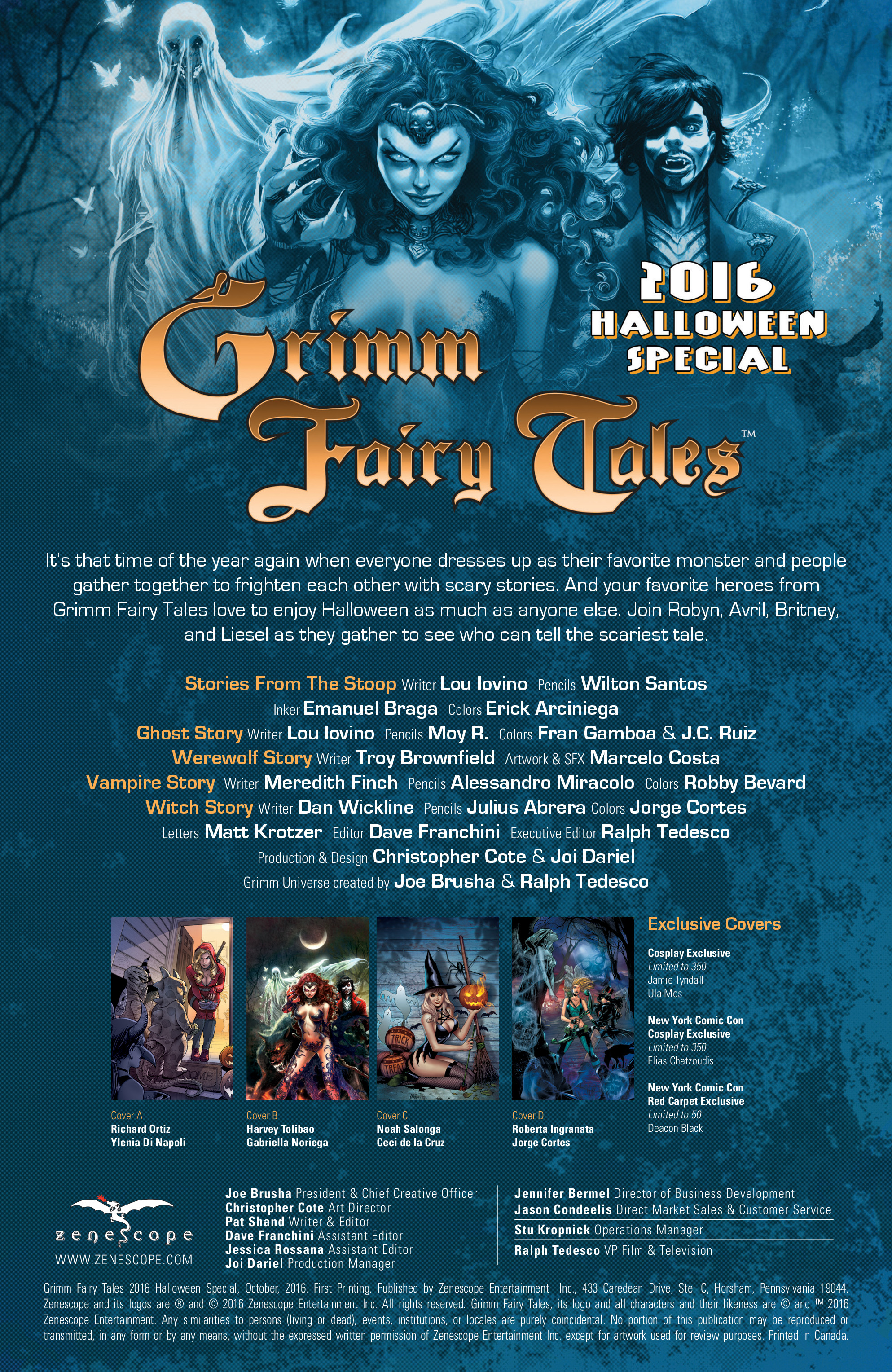 Read online Grimm Fairy Tales (2005) comic -  Issue # _Special - Halloween Special - 2