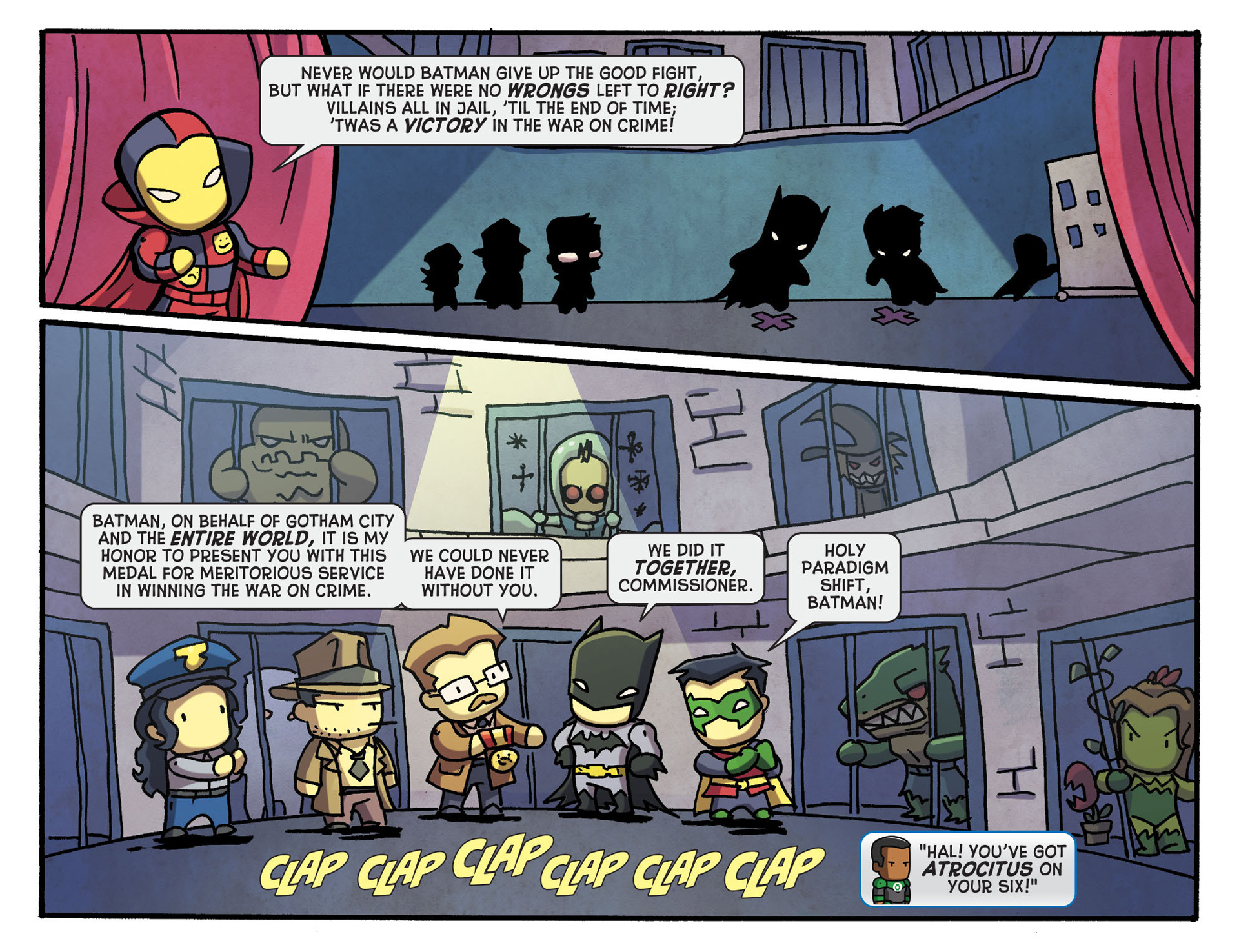 Read online Scribblenauts Unmasked: A Crisis of Imagination comic -  Issue #7 - 12