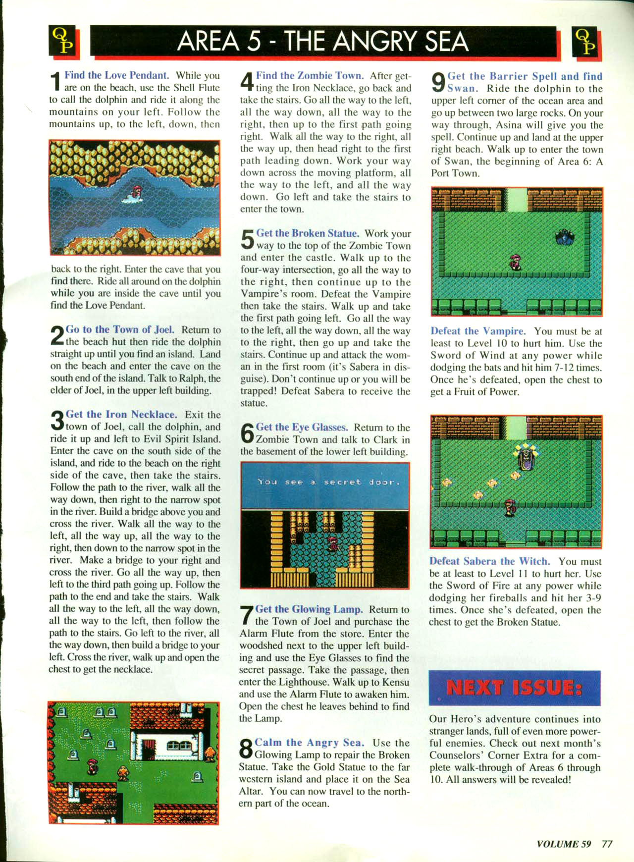 Read online Nintendo Power comic -  Issue #59 - 74