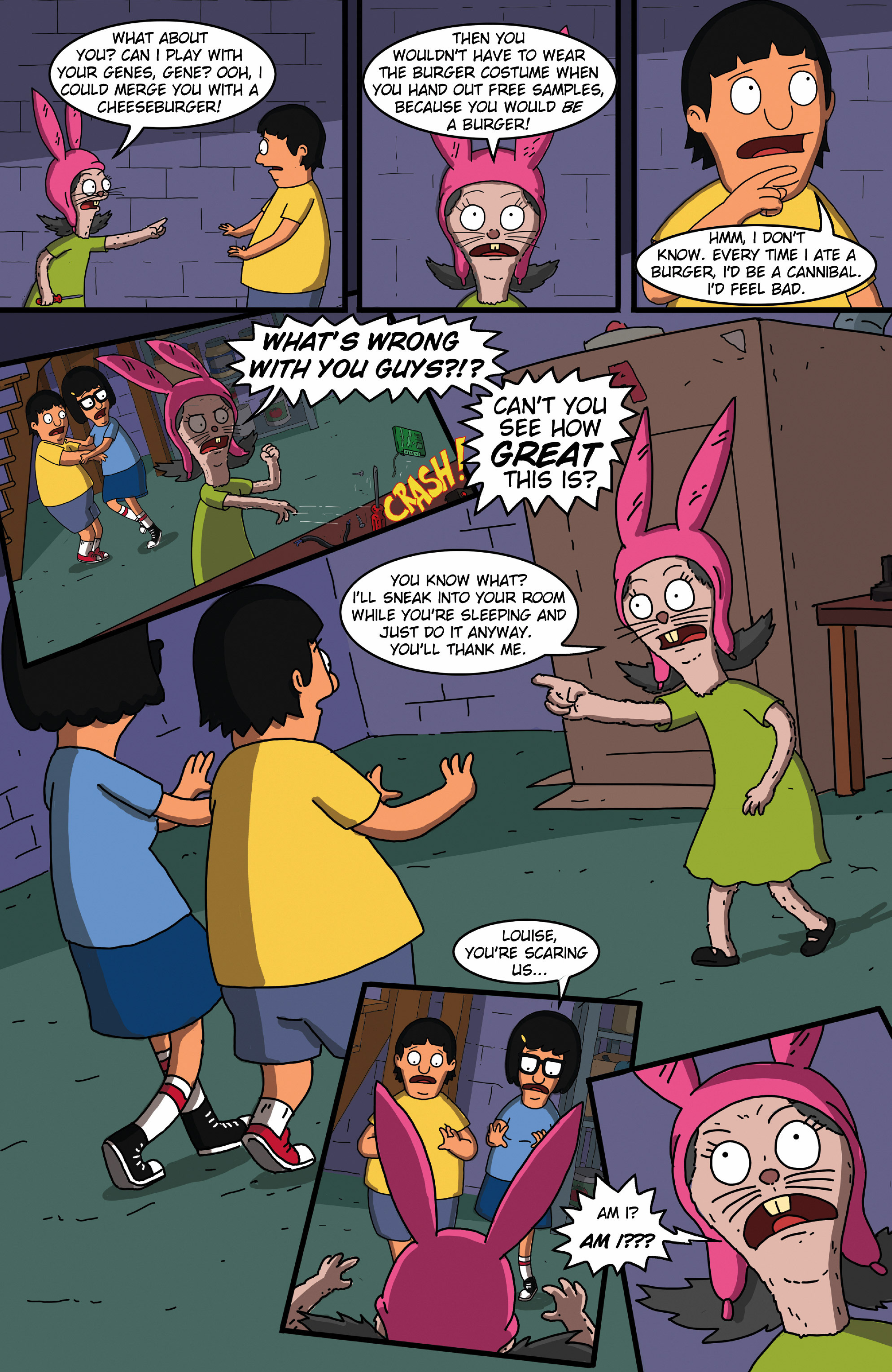 Read online Bob's Burgers (2015) comic -  Issue #14 - 16