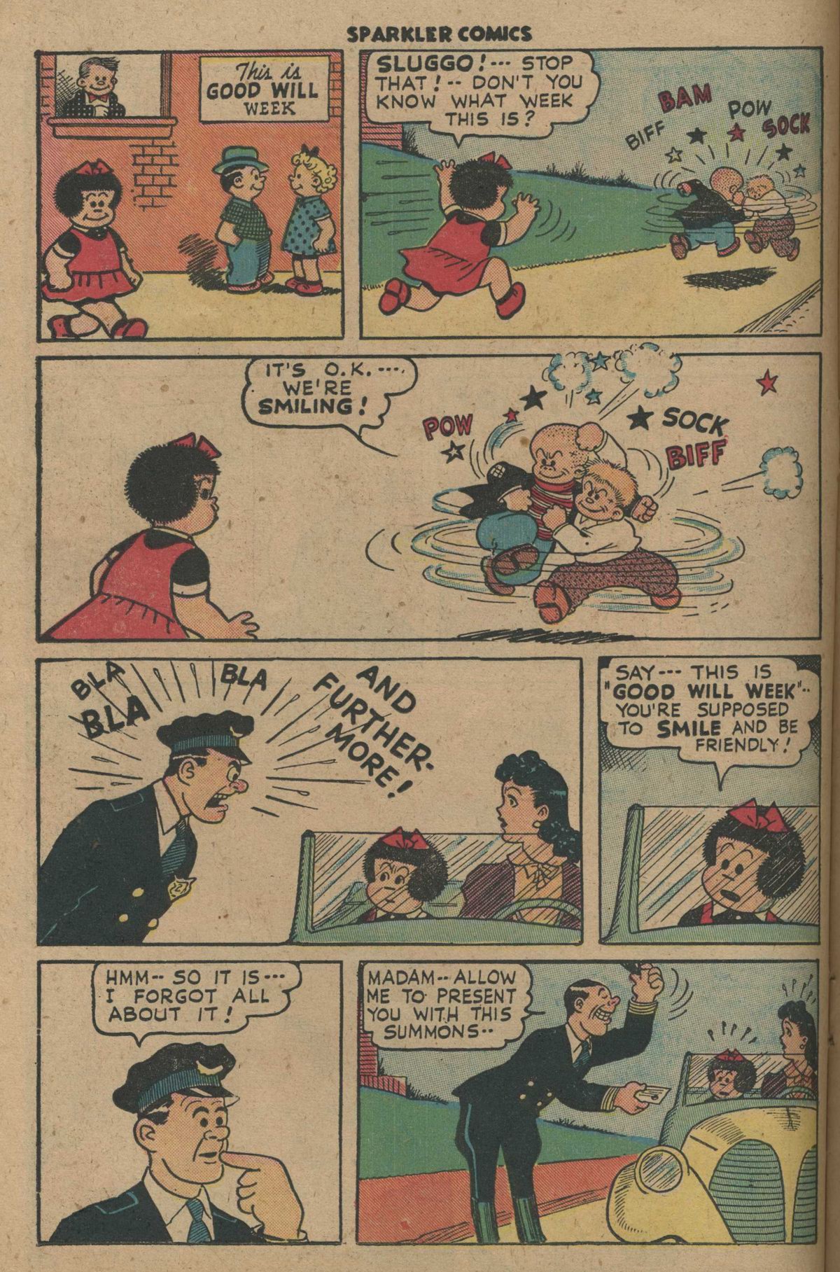 Read online Sparkler Comics comic -  Issue #45 - 14