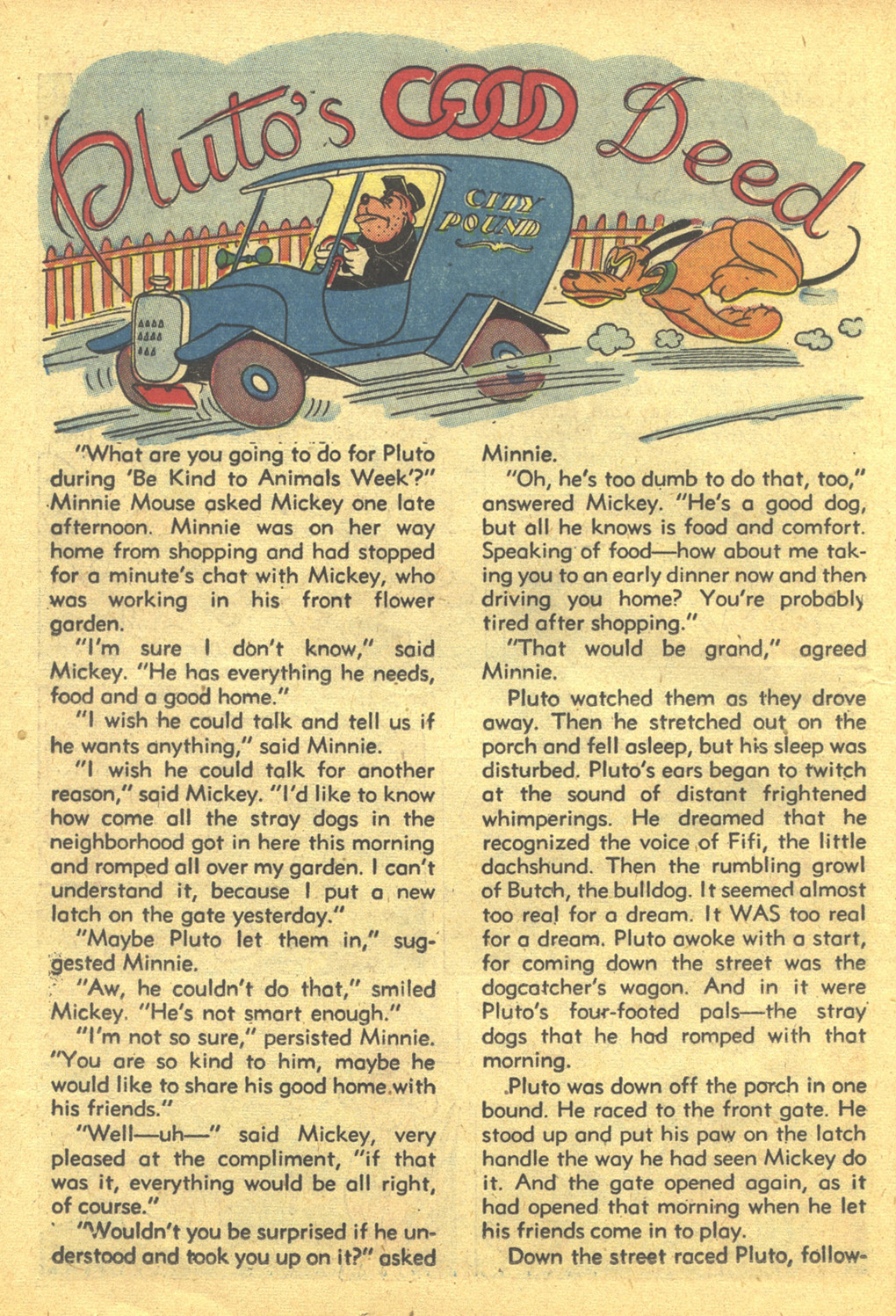 Walt Disney's Comics and Stories issue 93 - Page 34