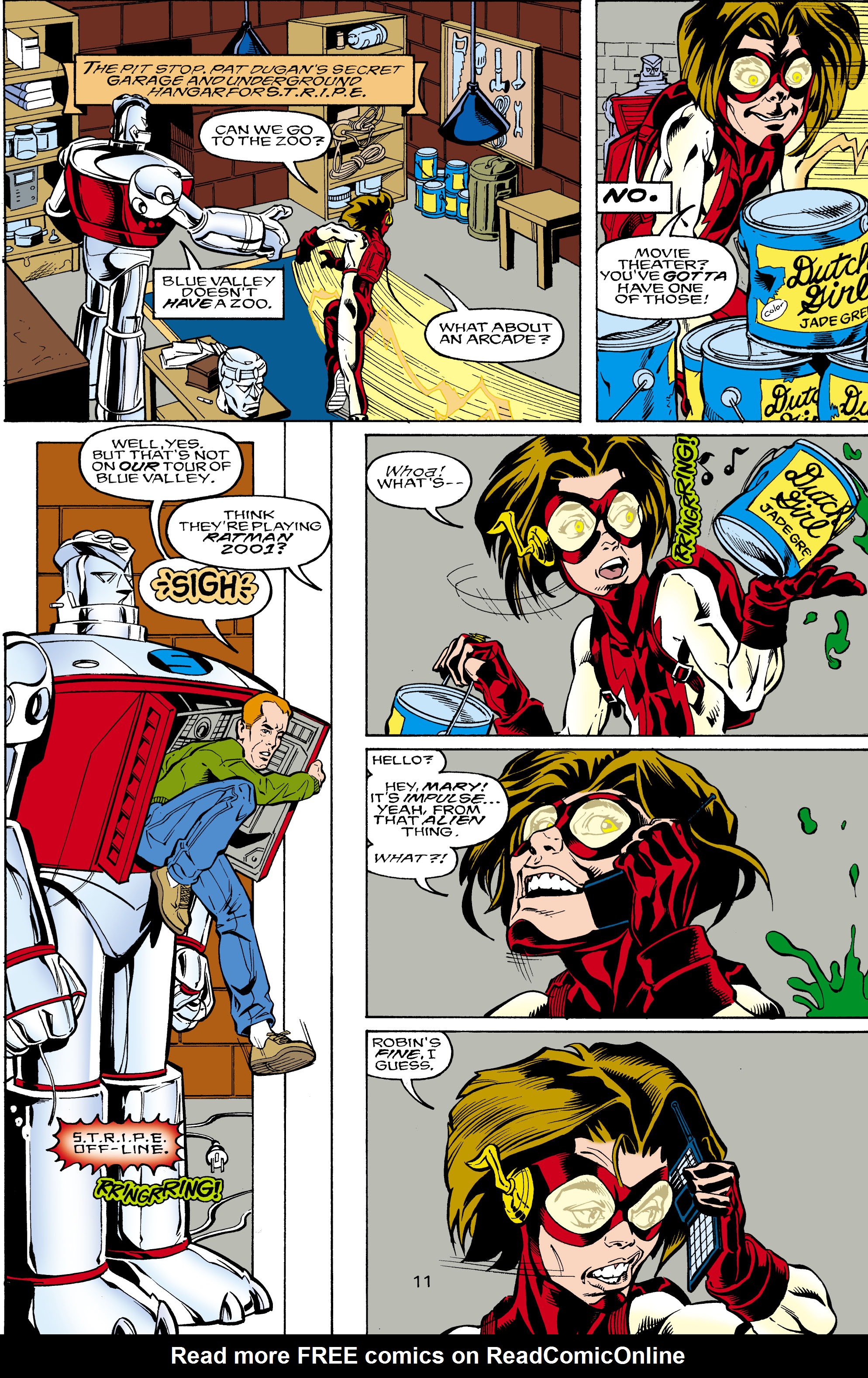 Read online Impulse (1995) comic -  Issue #61 - 12