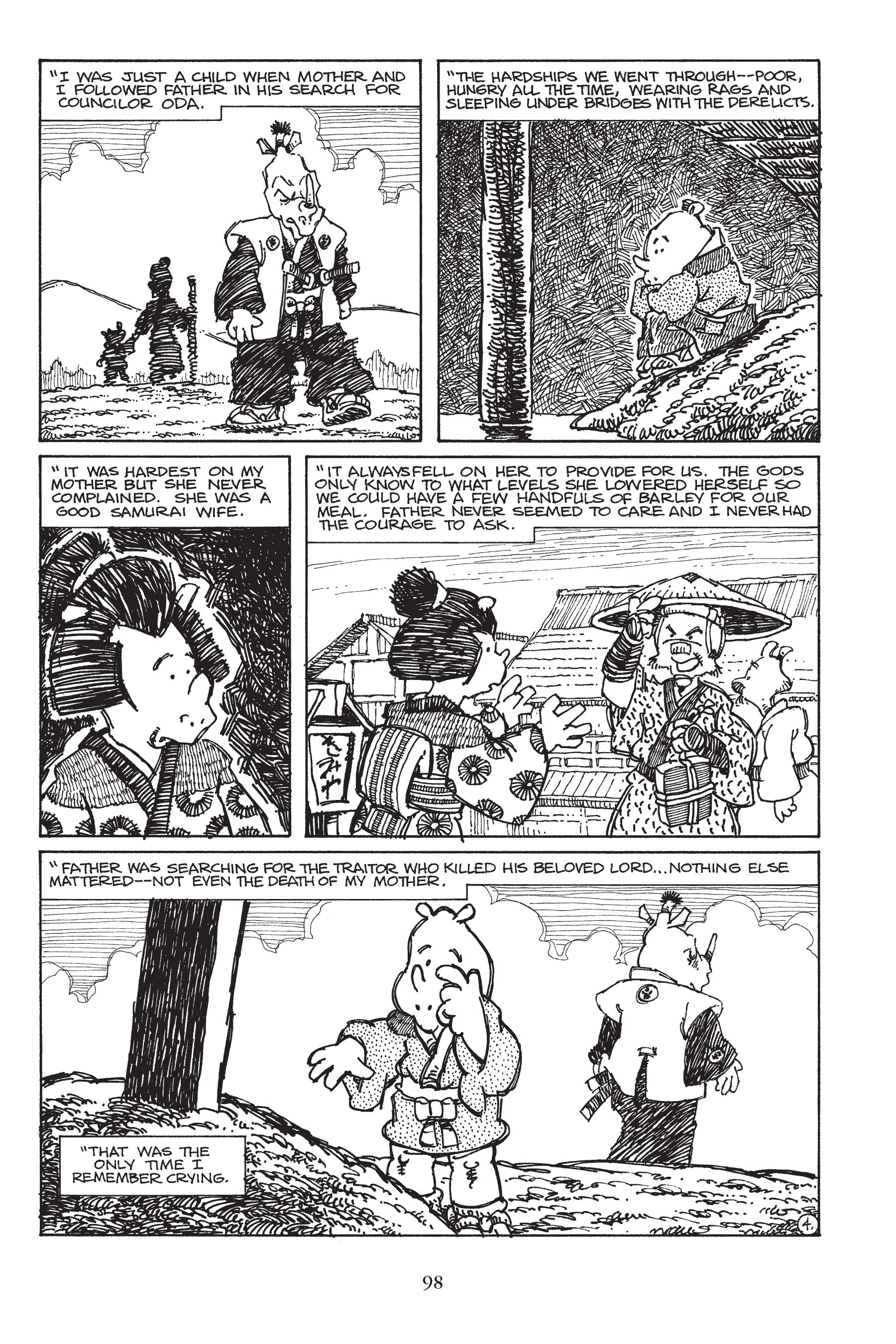 Read online Usagi Yojimbo (1987) comic -  Issue # _TPB 7 - 91