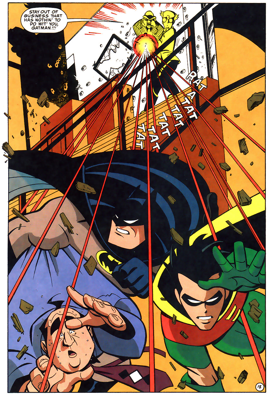 Read online The Batman and Robin Adventures comic -  Issue #7 - 12