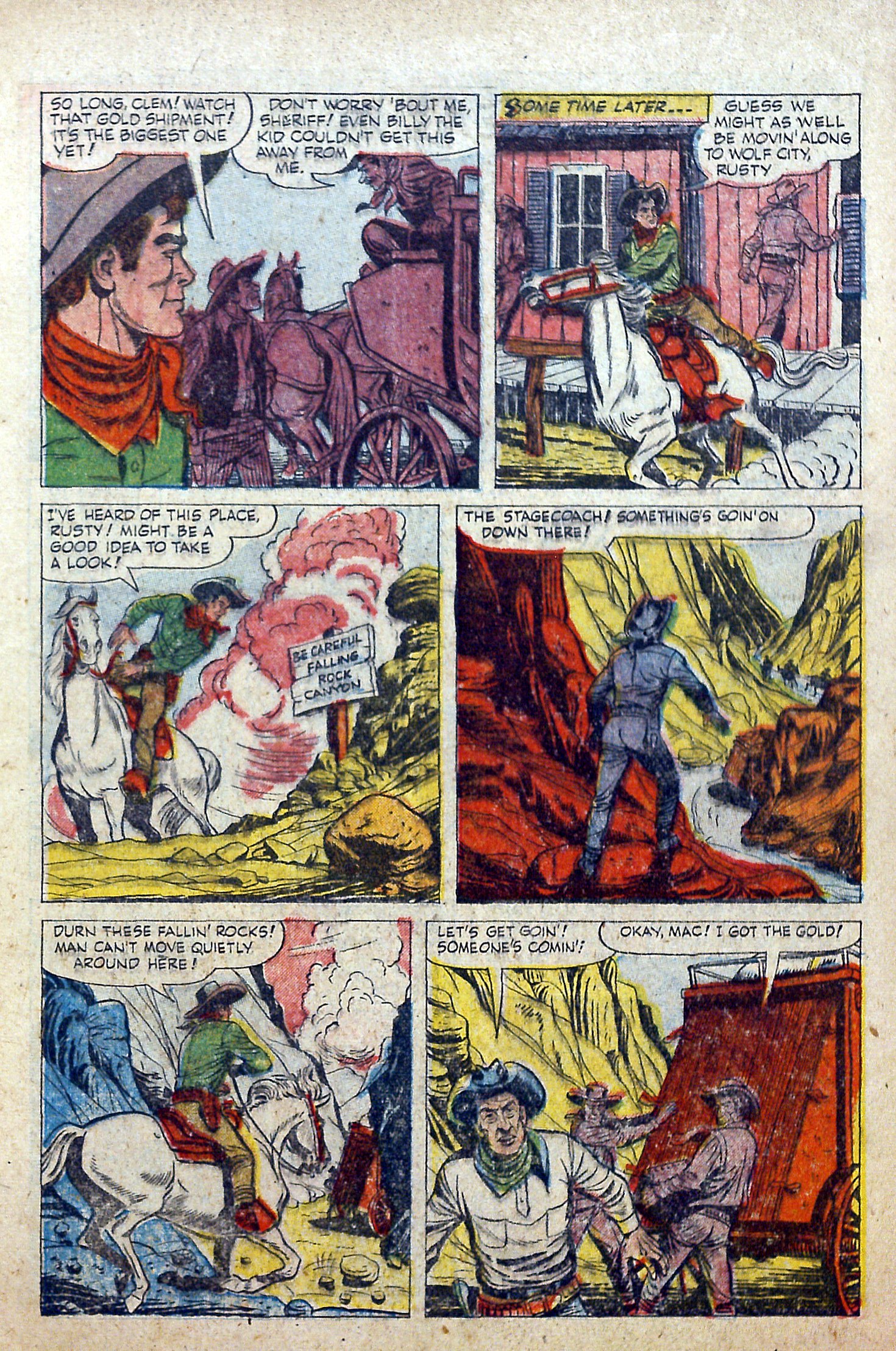 Read online Billy the Kid Adventure Magazine comic -  Issue #11 - 13