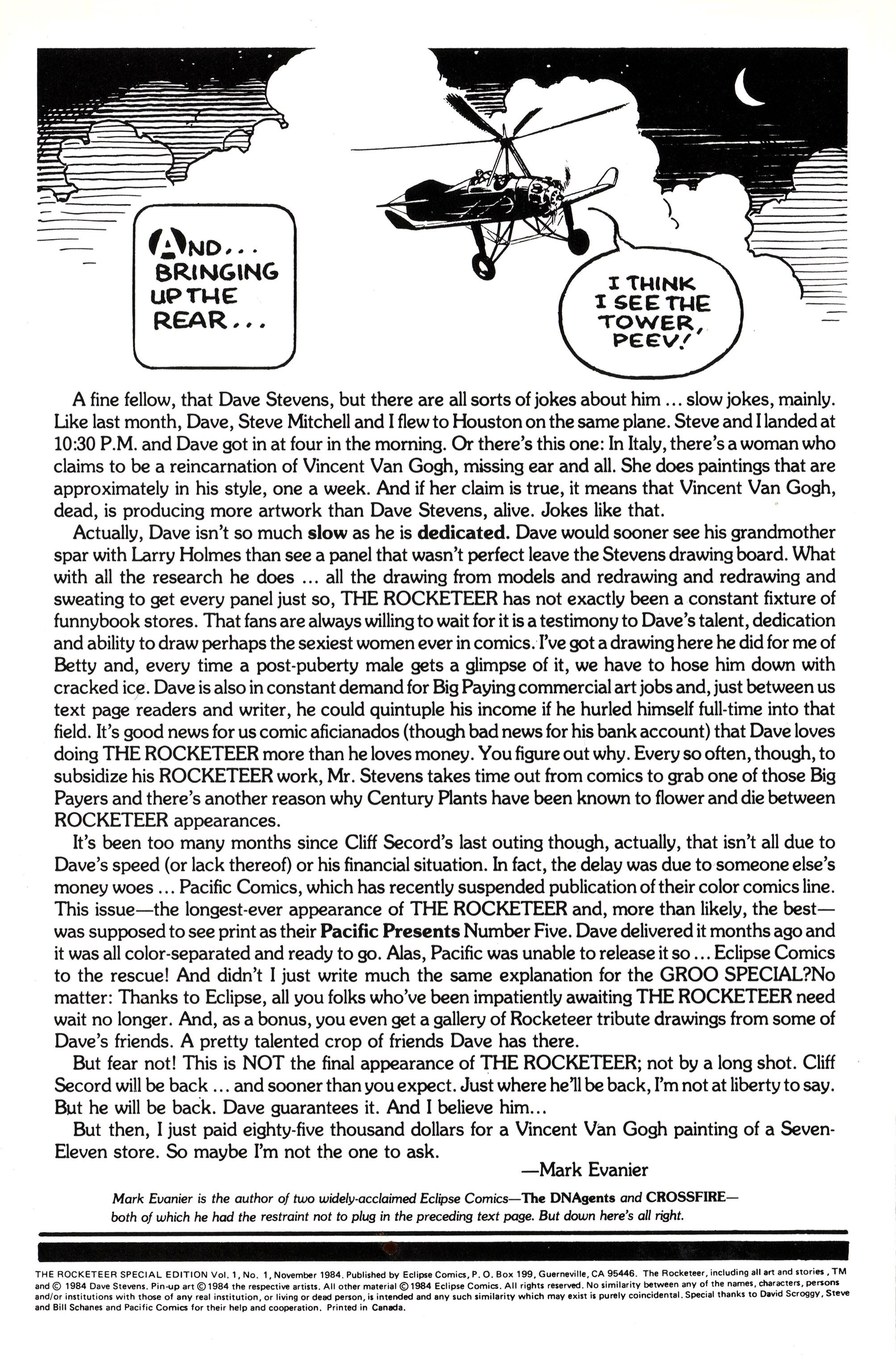 Read online Rocketeer Special Edition comic -  Issue # Full - 2