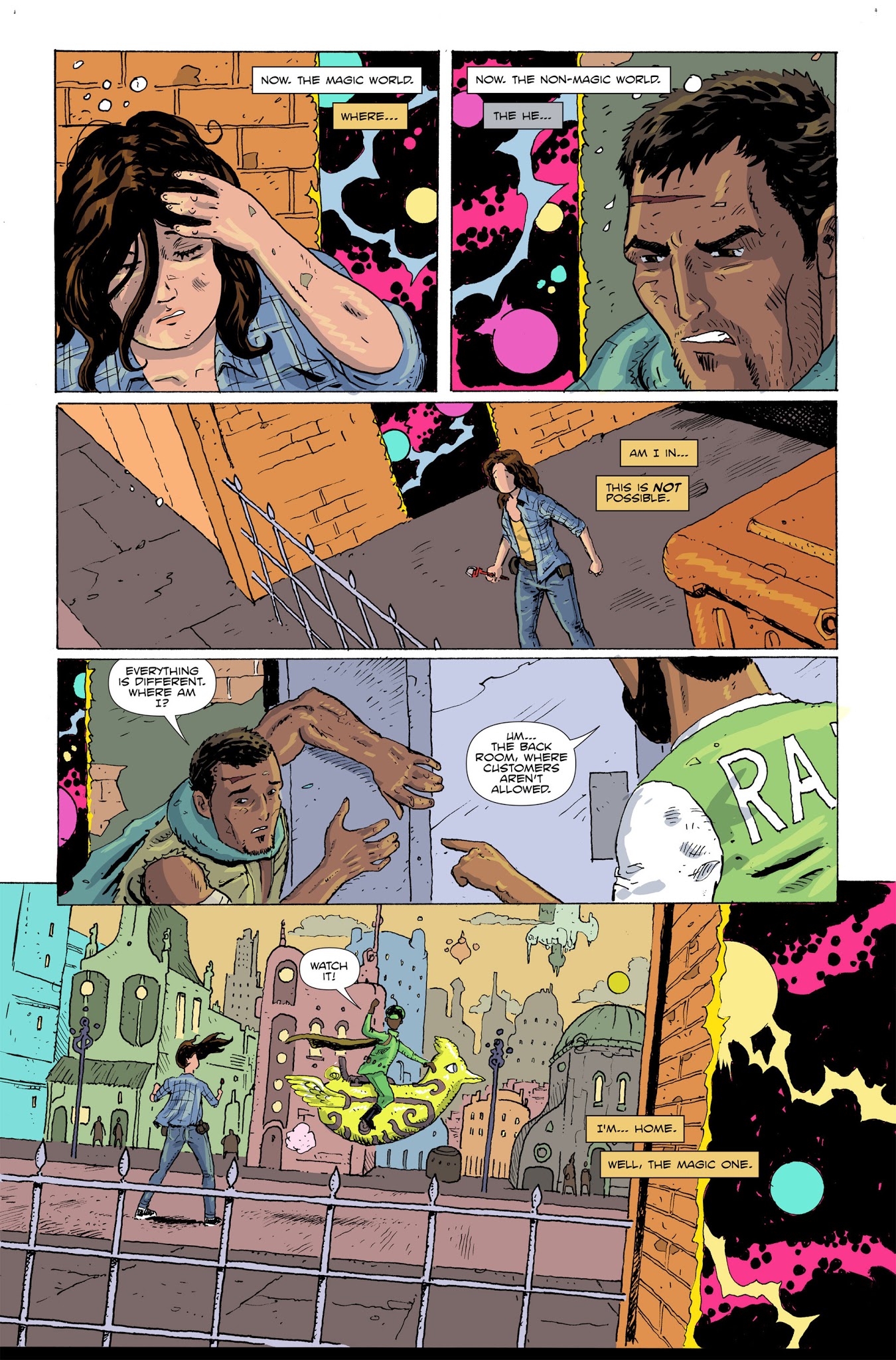 Read online Amelia Cole and the Impossible Fate comic -  Issue #1 - 6