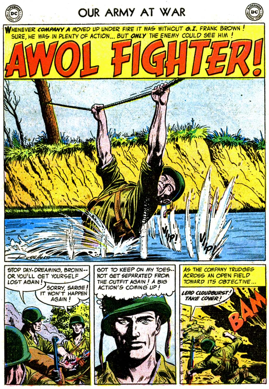 Read online Our Army at War (1952) comic -  Issue #40 - 28