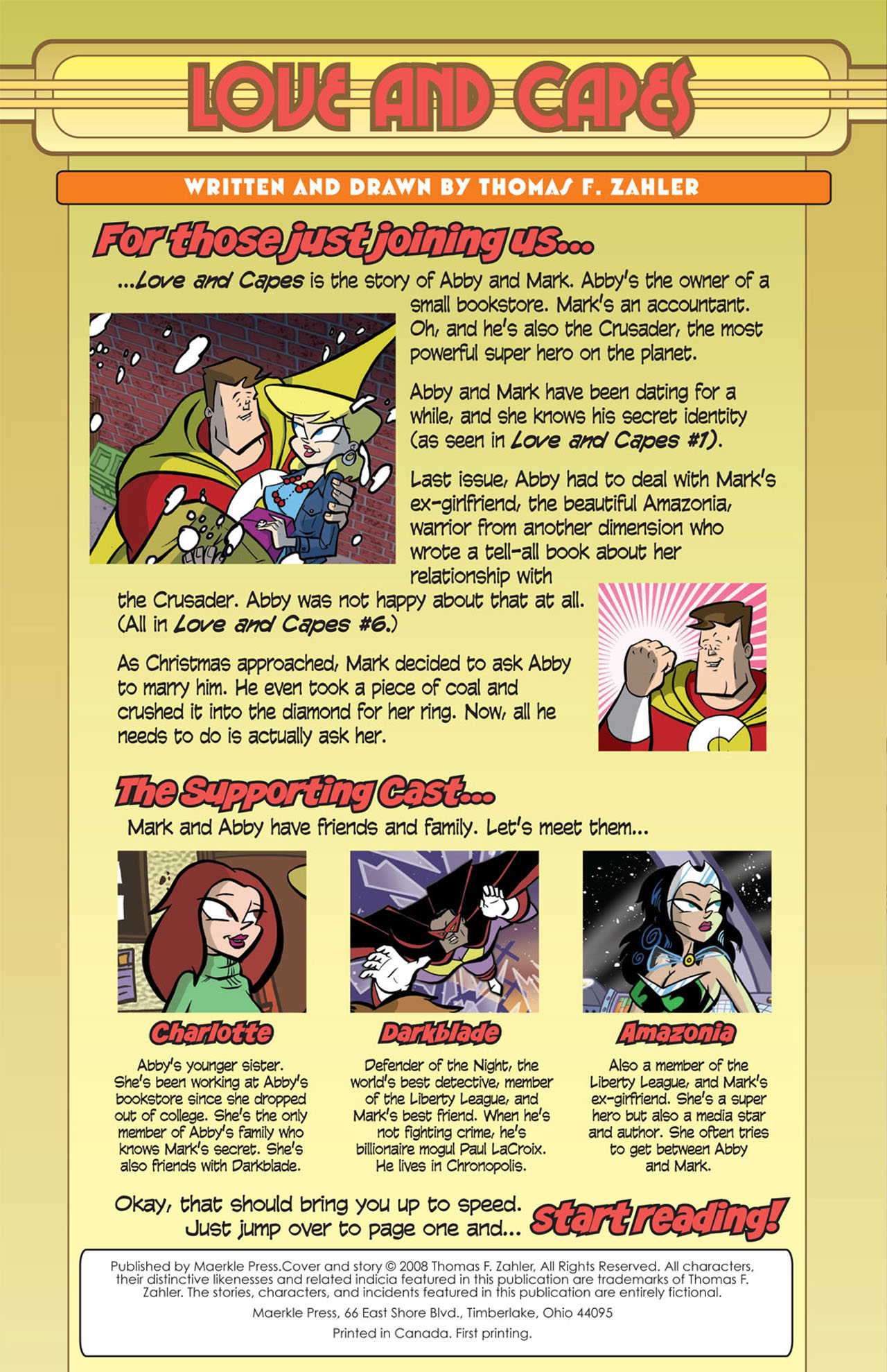 Read online Love and Capes comic -  Issue #7 - 2
