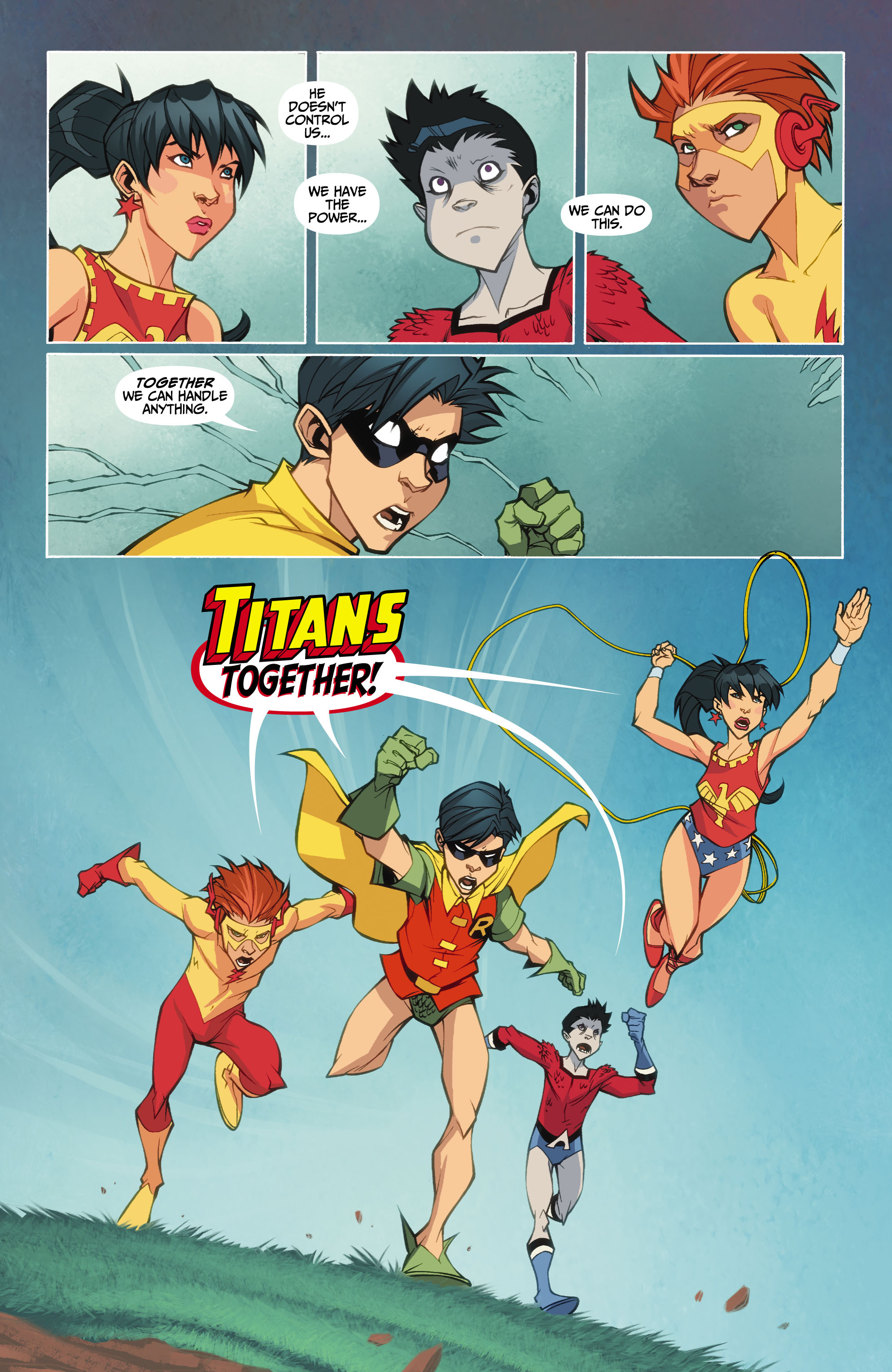 Read online Teen Titans: Year One comic -  Issue #6 - 19