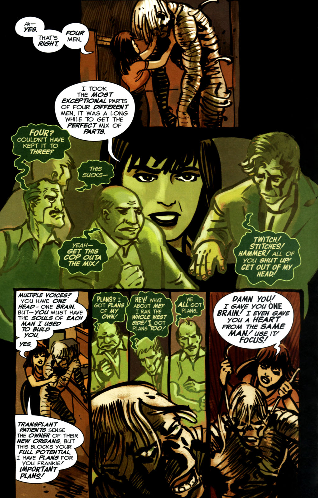 Read online Frankenstein Mobster comic -  Issue #2 - 16