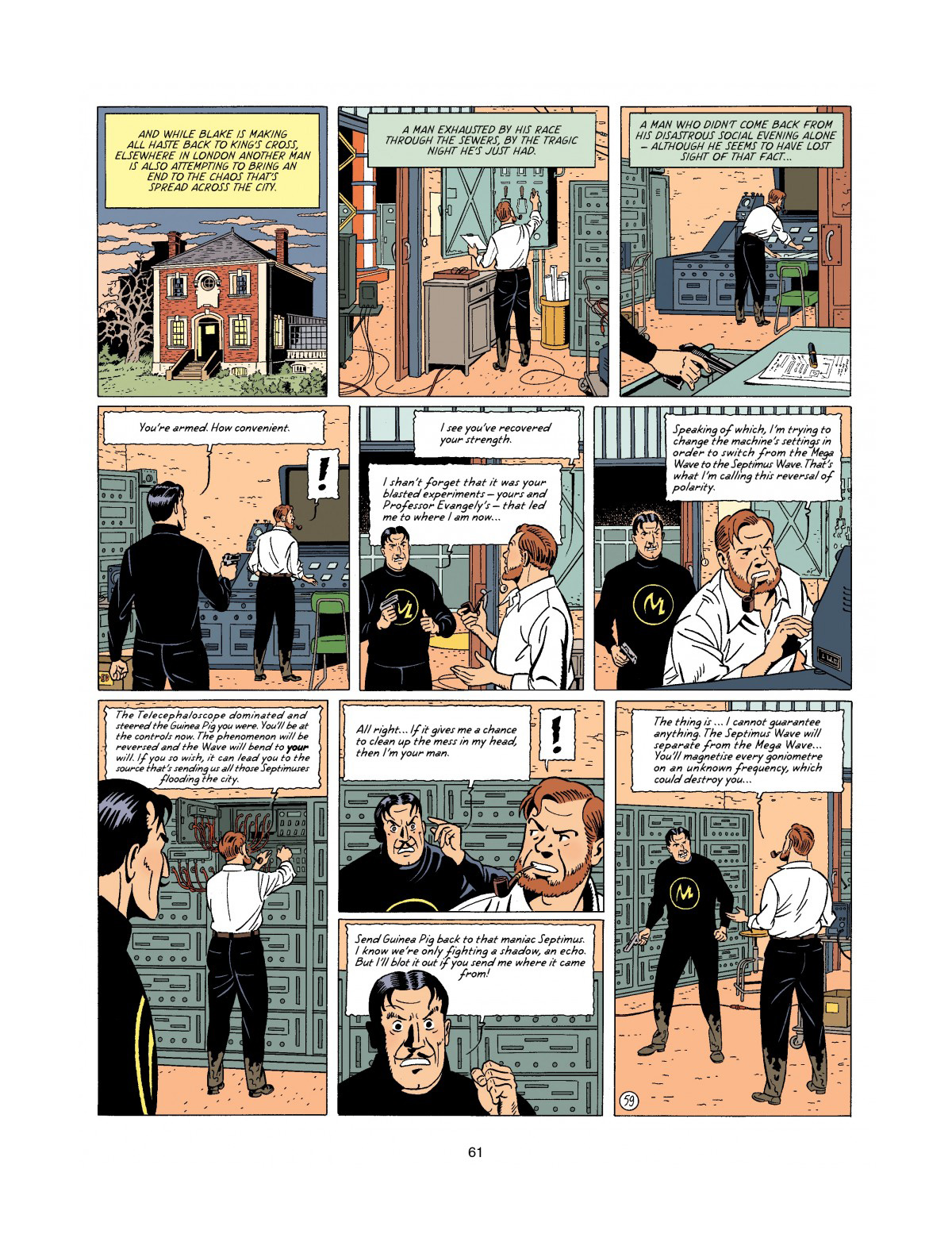 Read online Blake & Mortimer comic -  Issue #20 - 61