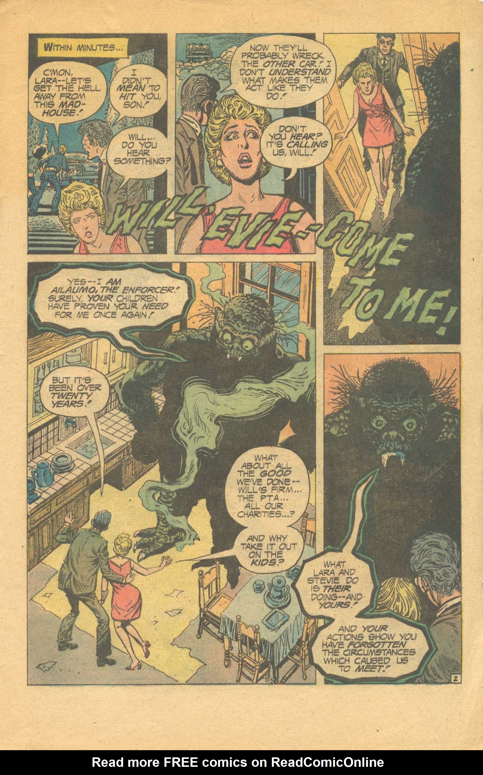Read online Weird Mystery Tales comic -  Issue #20 - 4