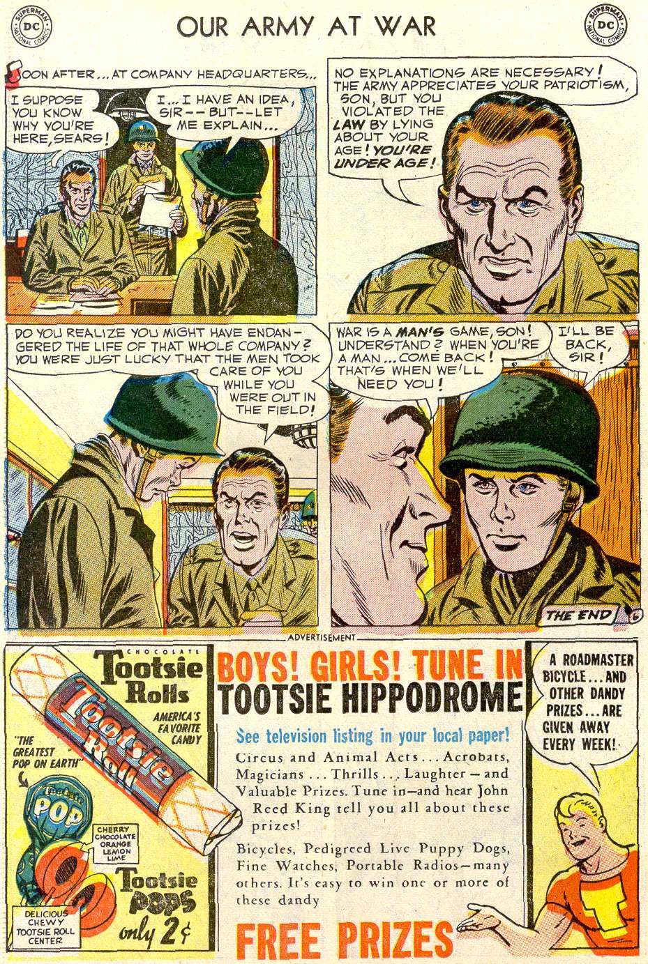 Read online Our Army at War (1952) comic -  Issue #5 - 18