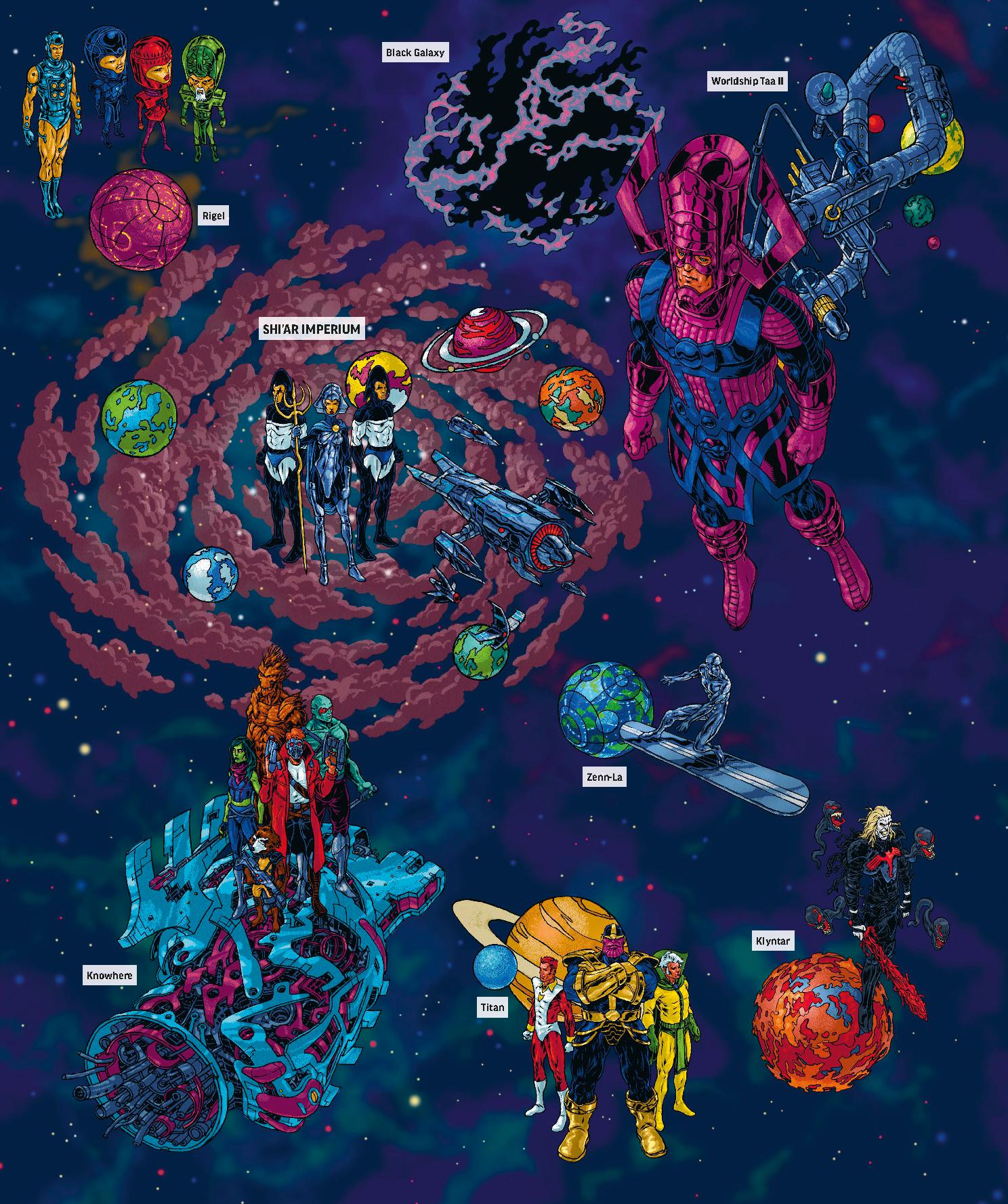 Read online Marvel Universe Map By Map: James Hill comic -  Issue # TPB (Part 2) - 3