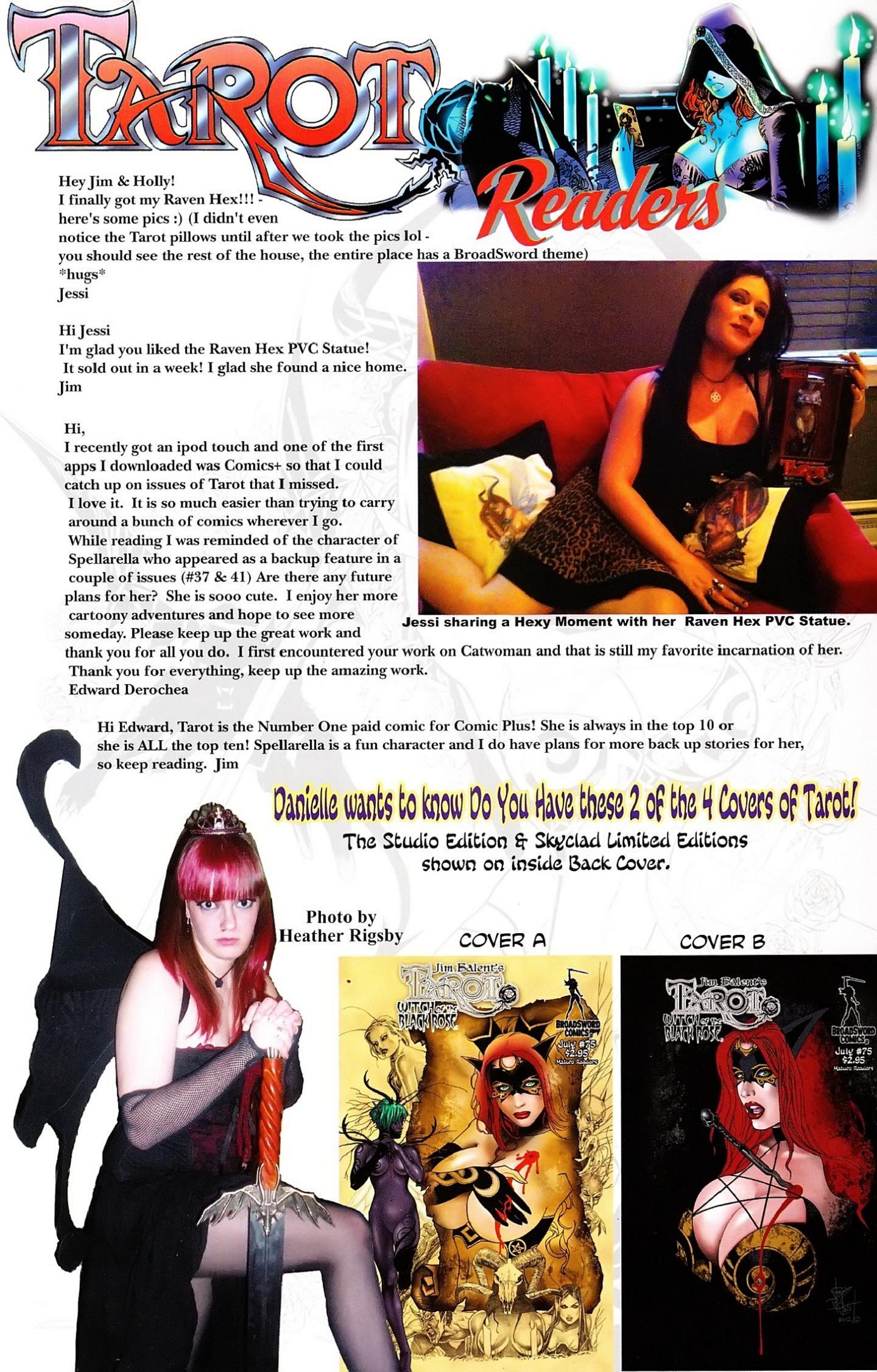 Read online Tarot: Witch of the Black Rose comic -  Issue #75 - 29