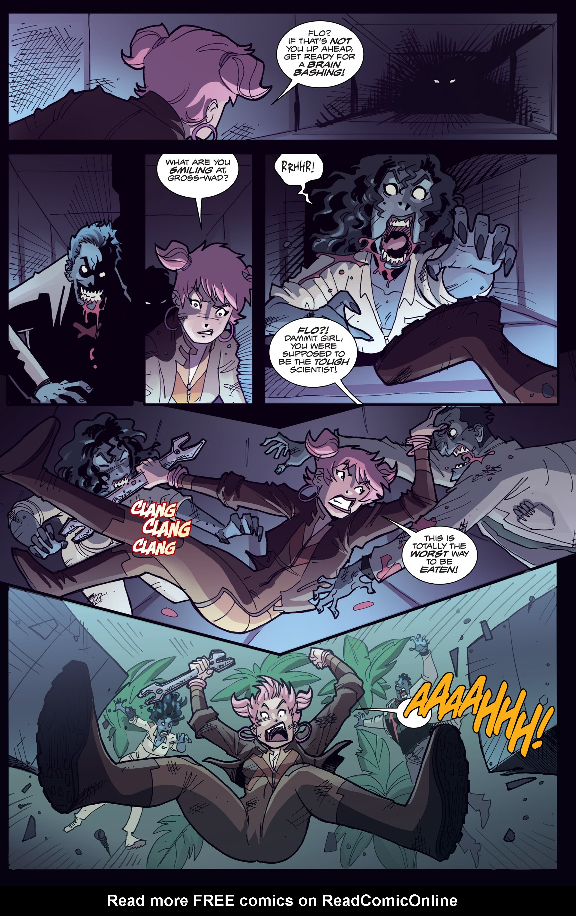 Read online Fanboys vs. Zombies comic -  Issue #15 - 20