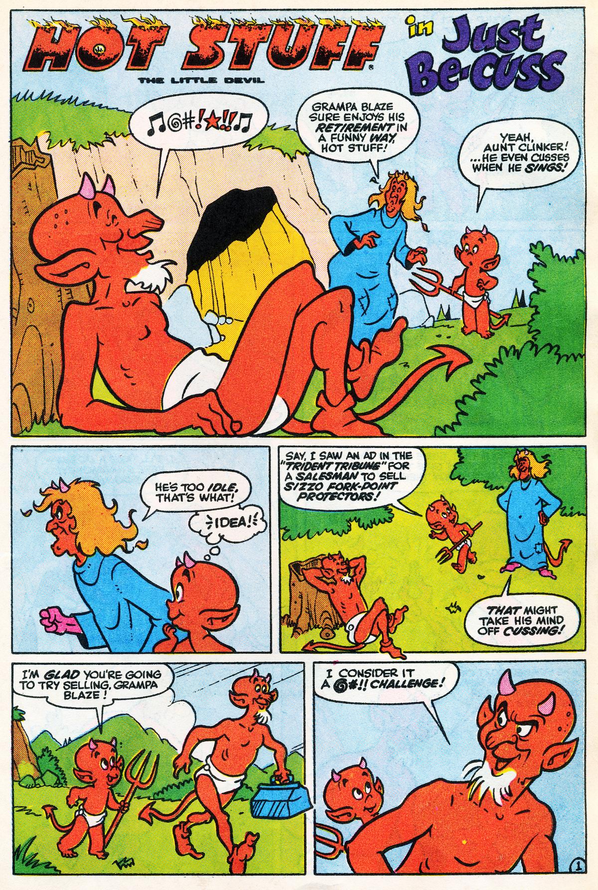 Read online Hot Stuff, the Little Devil comic -  Issue #176 - 17
