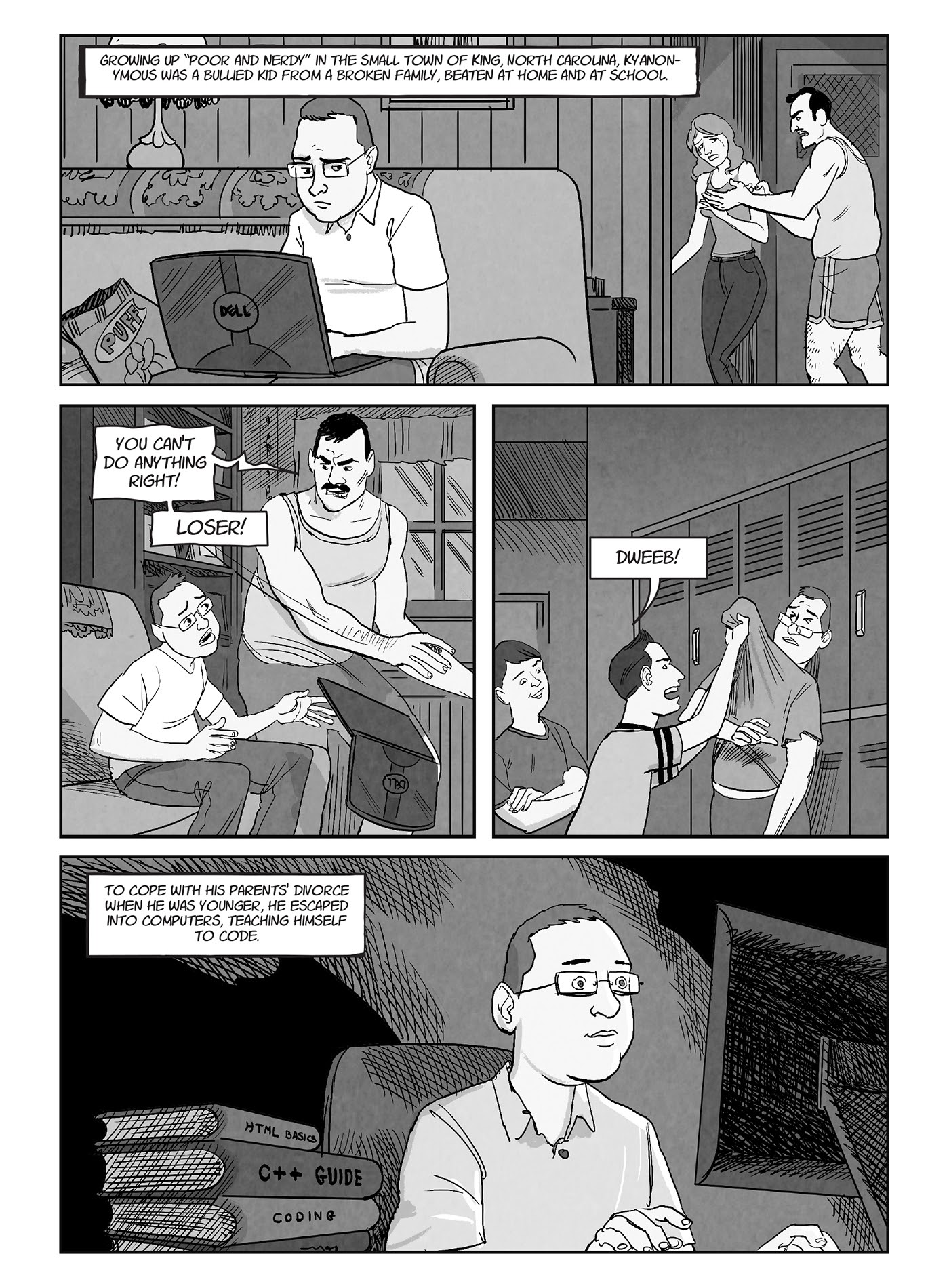 Read online A for Anonymous: How a Mysterious Hacker Collective Transformed the World comic -  Issue # TPB - 83