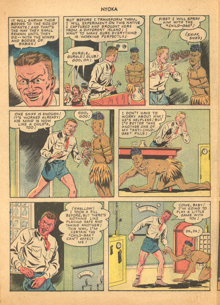Read online Nyoka the Jungle Girl (1945) comic -  Issue #41 - 46