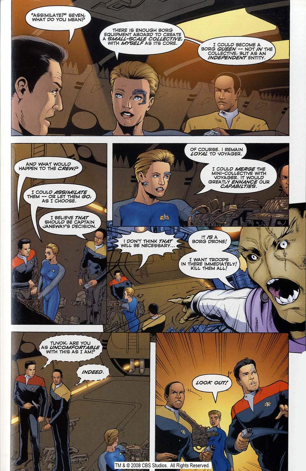 Read online Star Trek: Voyager--False Colors comic -  Issue # Full - 32