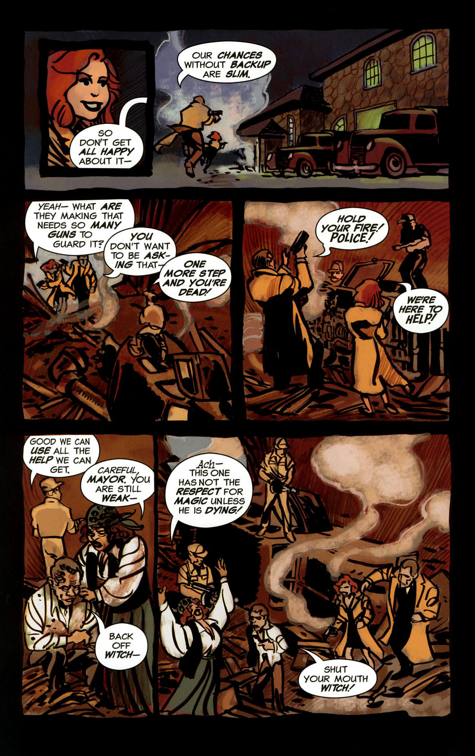 Read online Frankenstein Mobster comic -  Issue #5 - 24