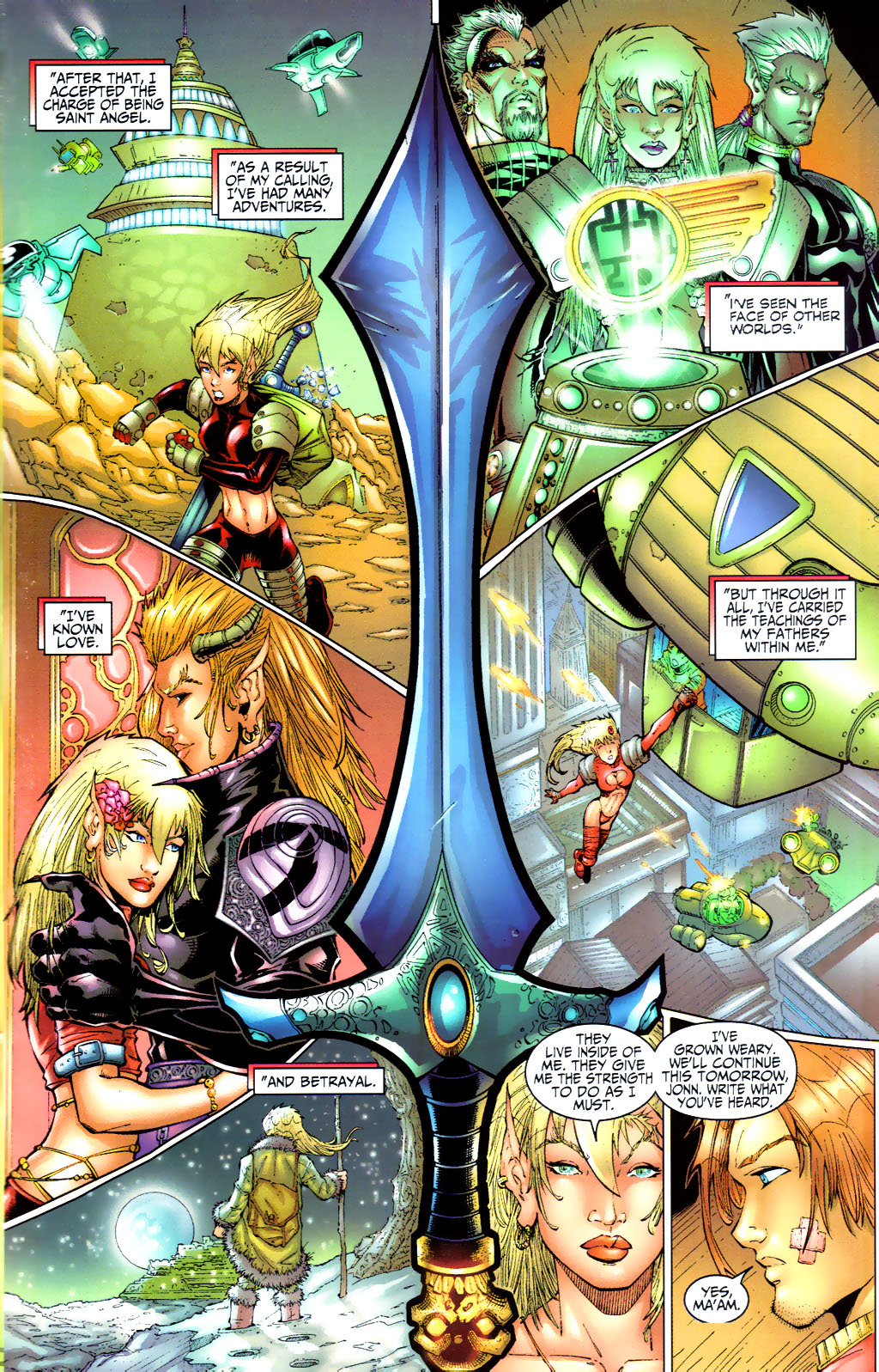 Read online Saint Angel comic -  Issue #3 - 19