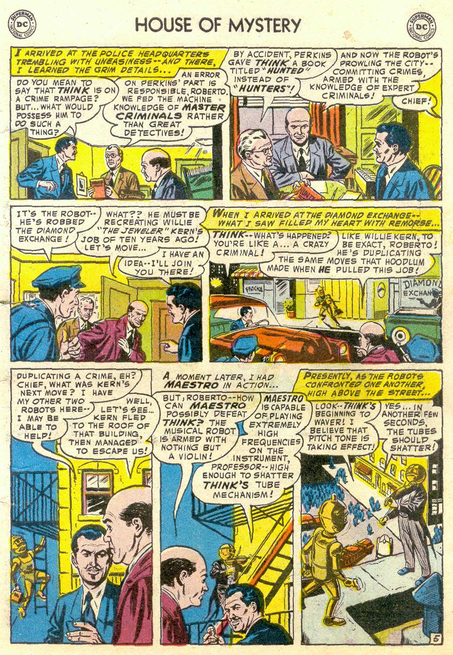 Read online House of Mystery (1951) comic -  Issue #47 - 7