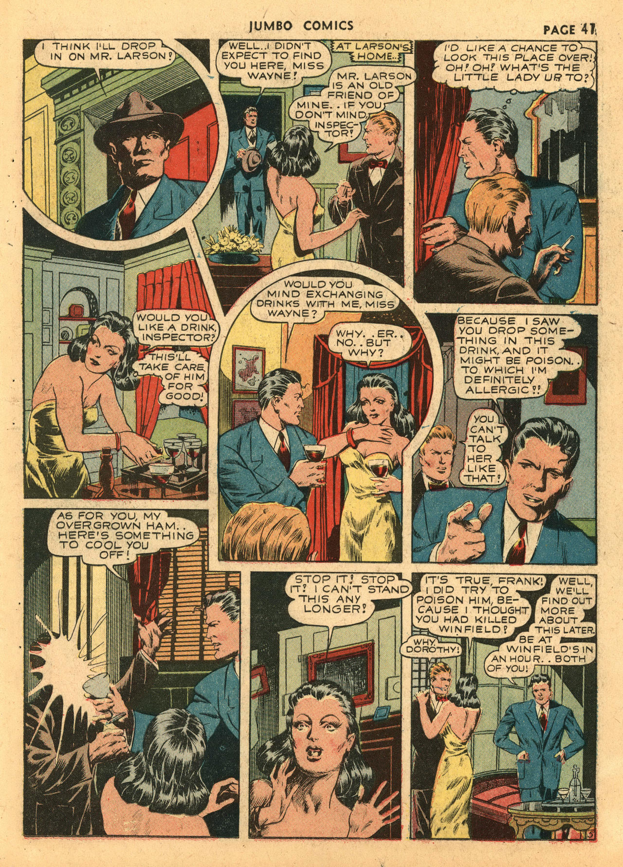 Read online Jumbo Comics comic -  Issue #40 - 43