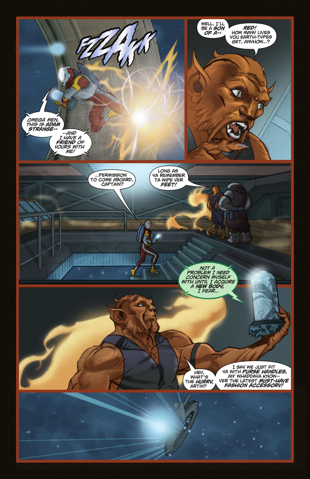 Read online Adam Strange: Between Two Worlds The Deluxe Edition comic -  Issue # TPB (Part 4) - 10