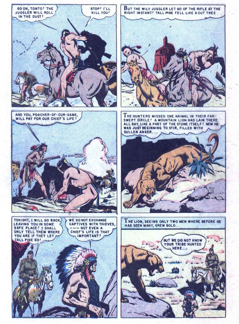 Read online Lone Ranger's Companion Tonto comic -  Issue #2 - 28