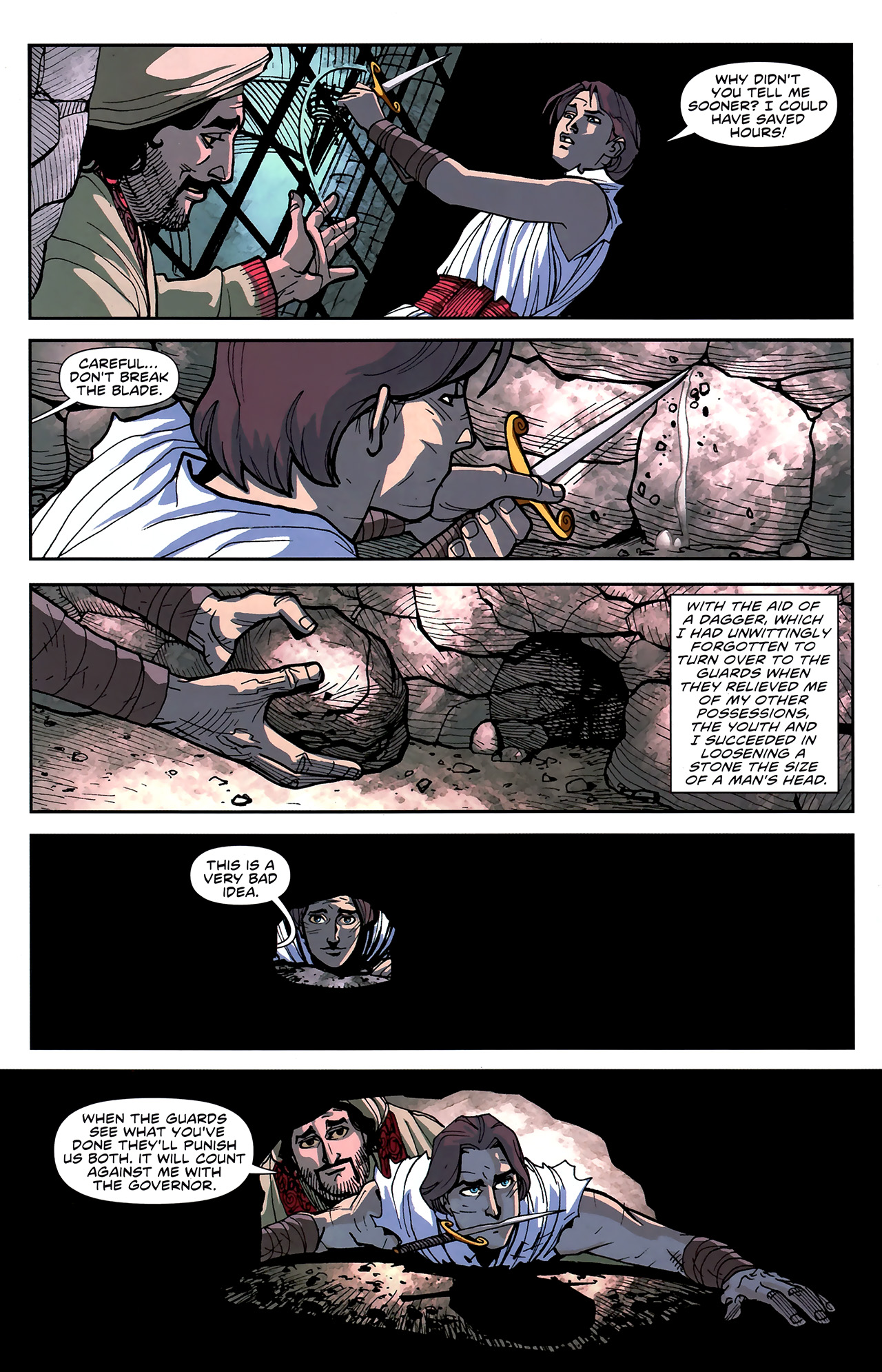 Read online Prince of Persia: Before the Sandstorm comic -  Issue #1 - 26