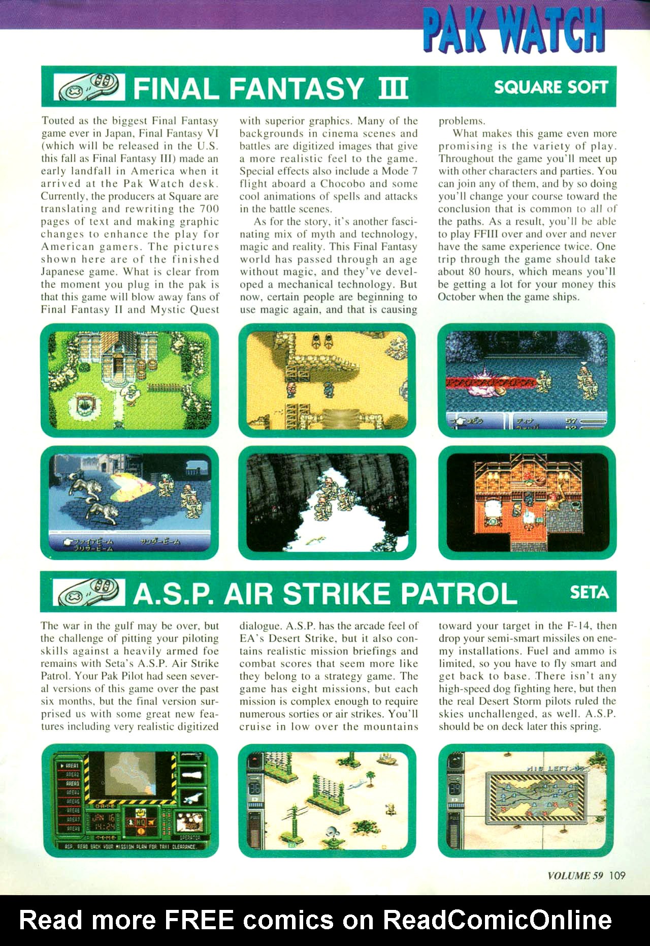 Read online Nintendo Power comic -  Issue #59 - 106