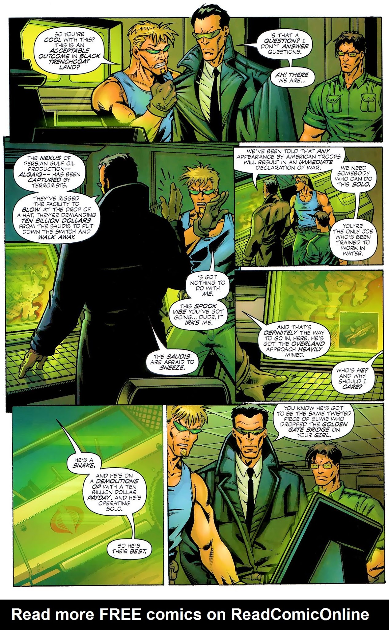 Read online G.I. Joe Reloaded comic -  Issue #4 - 13