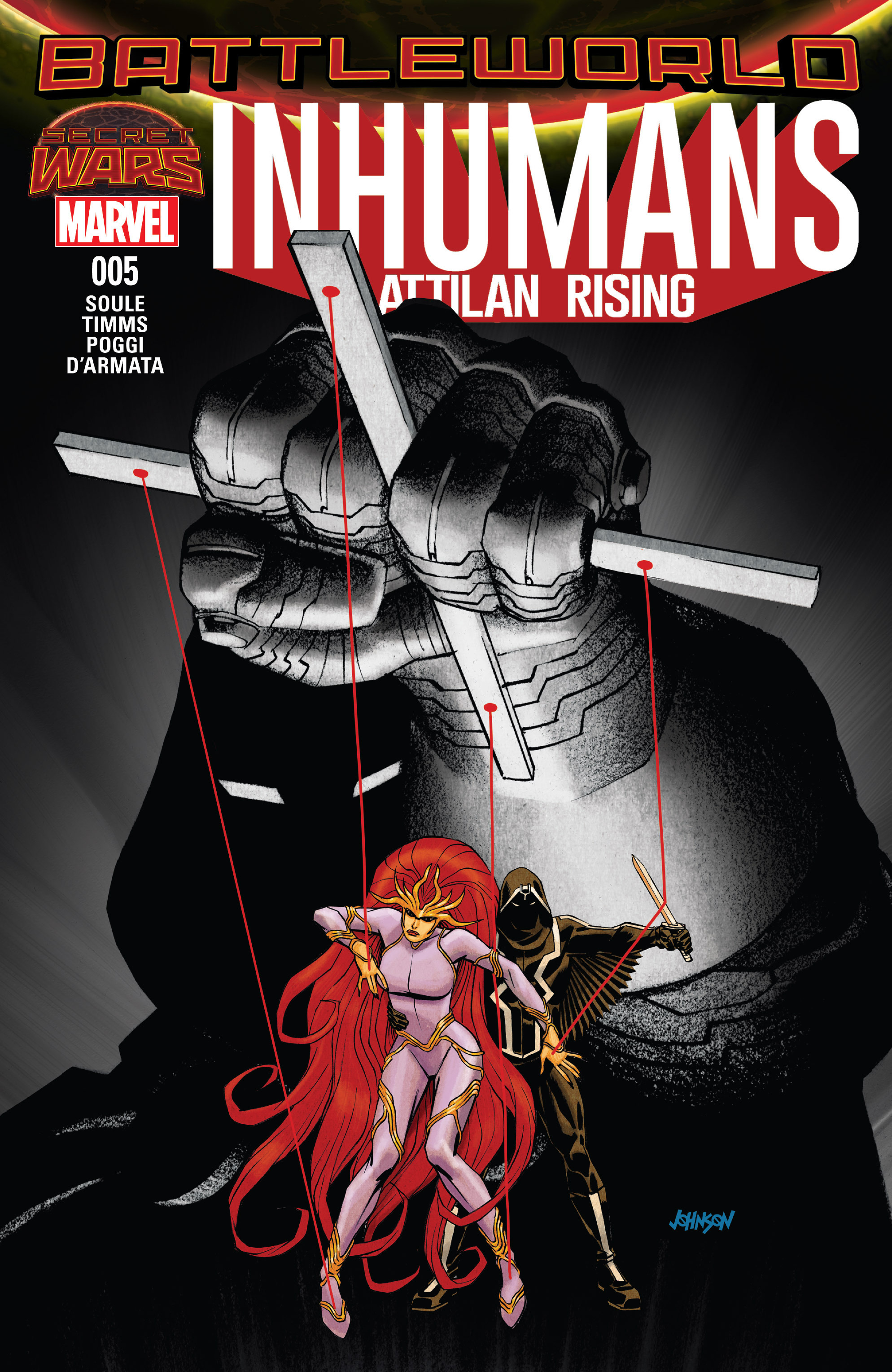 Read online Inhumans: Attilan Rising comic -  Issue #5 - 1
