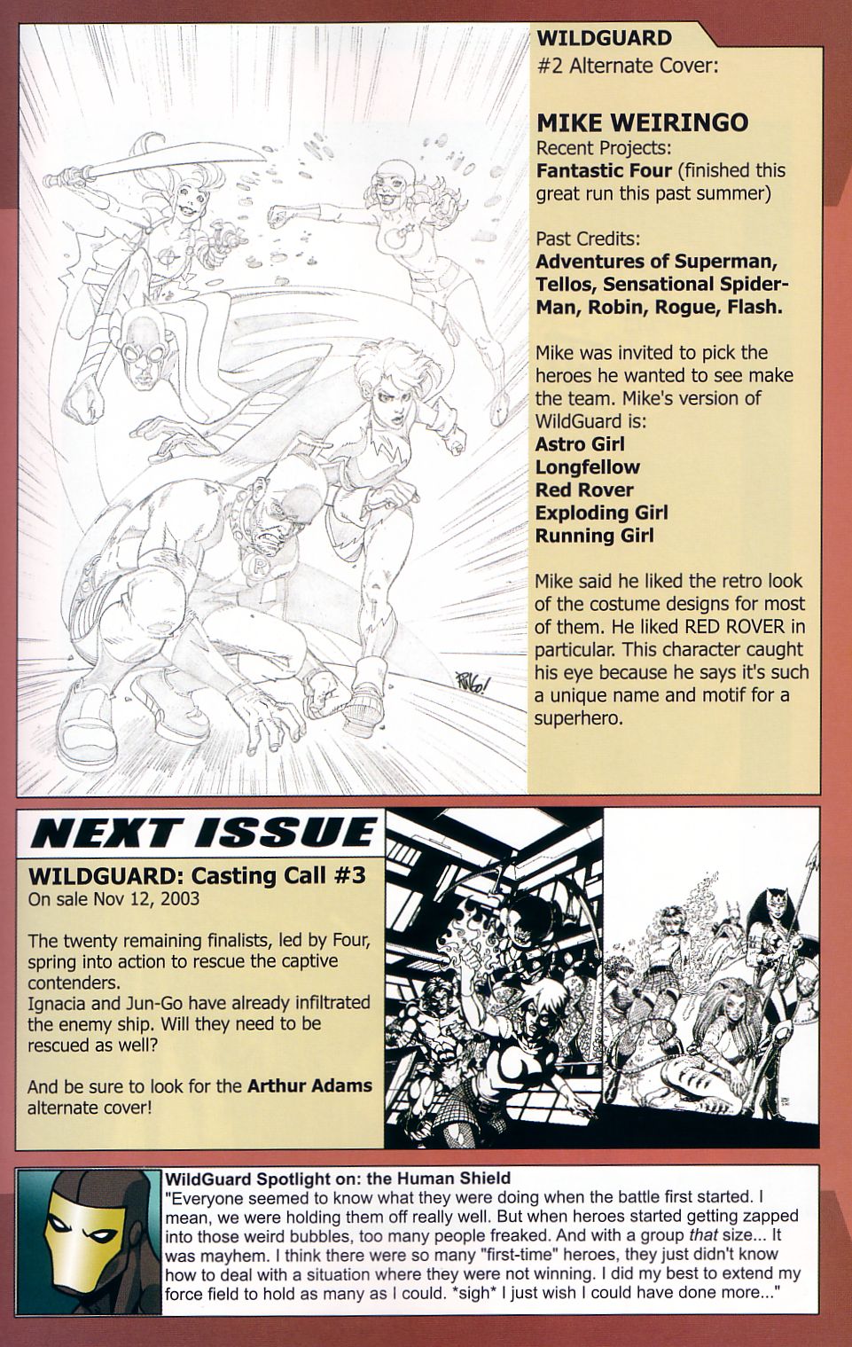 Read online Wildguard: Casting Call comic -  Issue #2 - 28