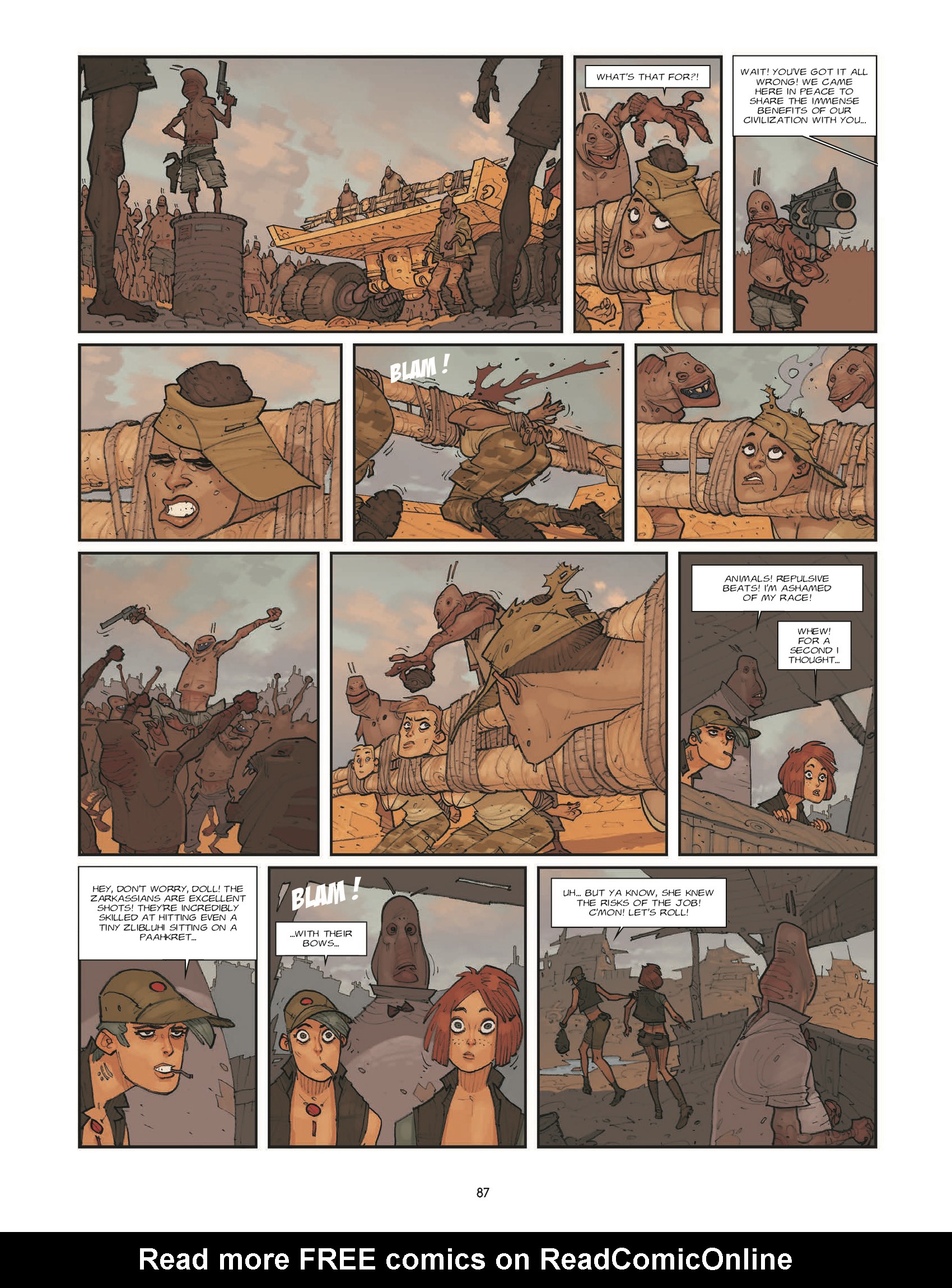 Read online Trapped on Zarkass comic -  Issue # TPB (Part 1) - 88